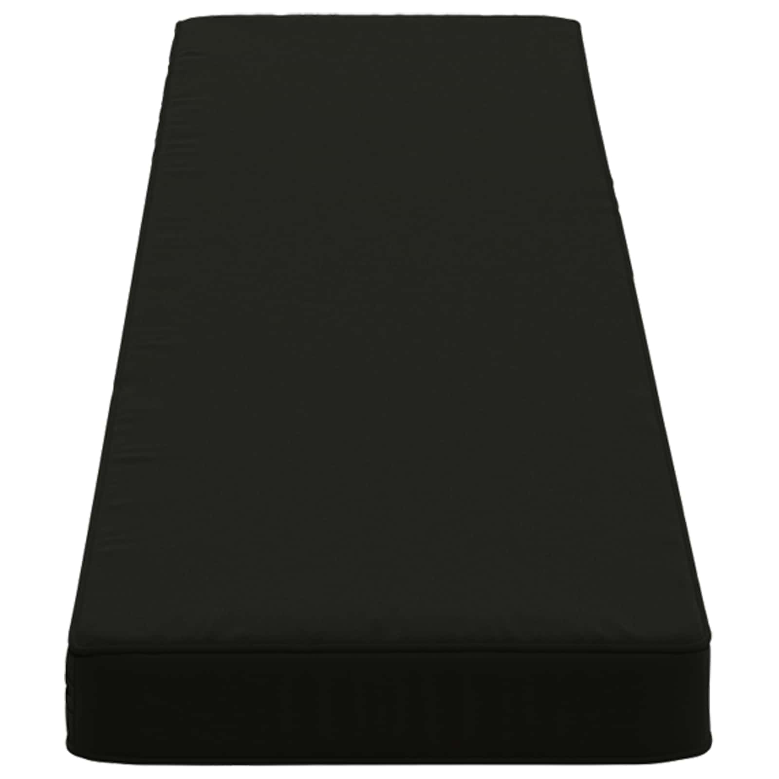 Cuscini per Panchina a 2 Pezzi VUGHT 2 pcs 100% Poliestere Nero