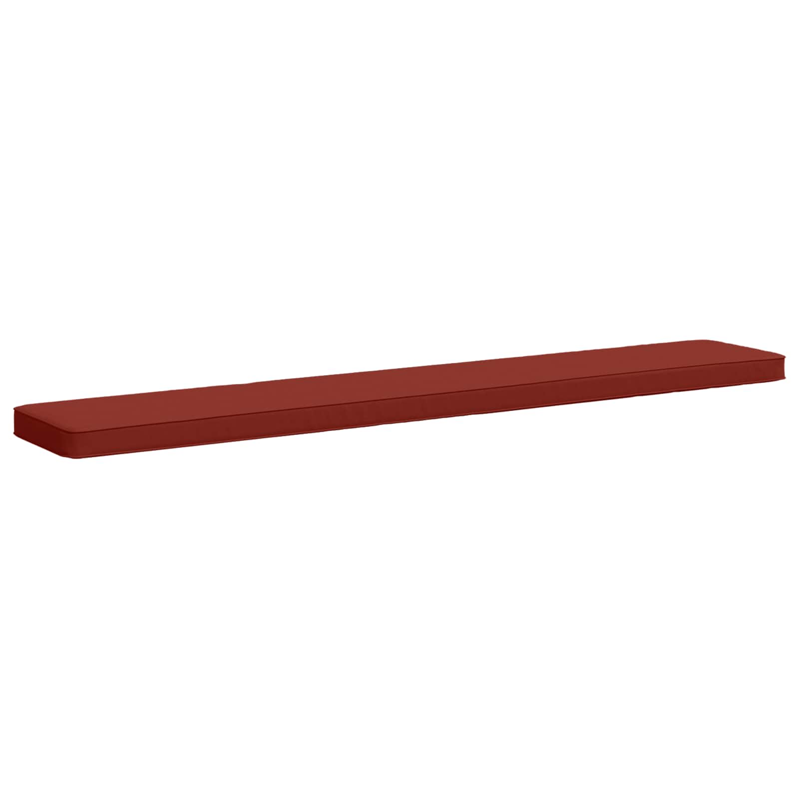 Cuscino per Panchina a 1 Pezzo VUGHT 100% Poliestere Rosso