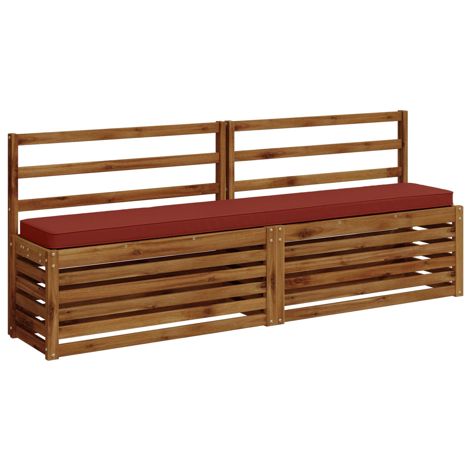 Cuscino per Panchina a 1 Pezzo VUGHT 100% Poliestere Rosso