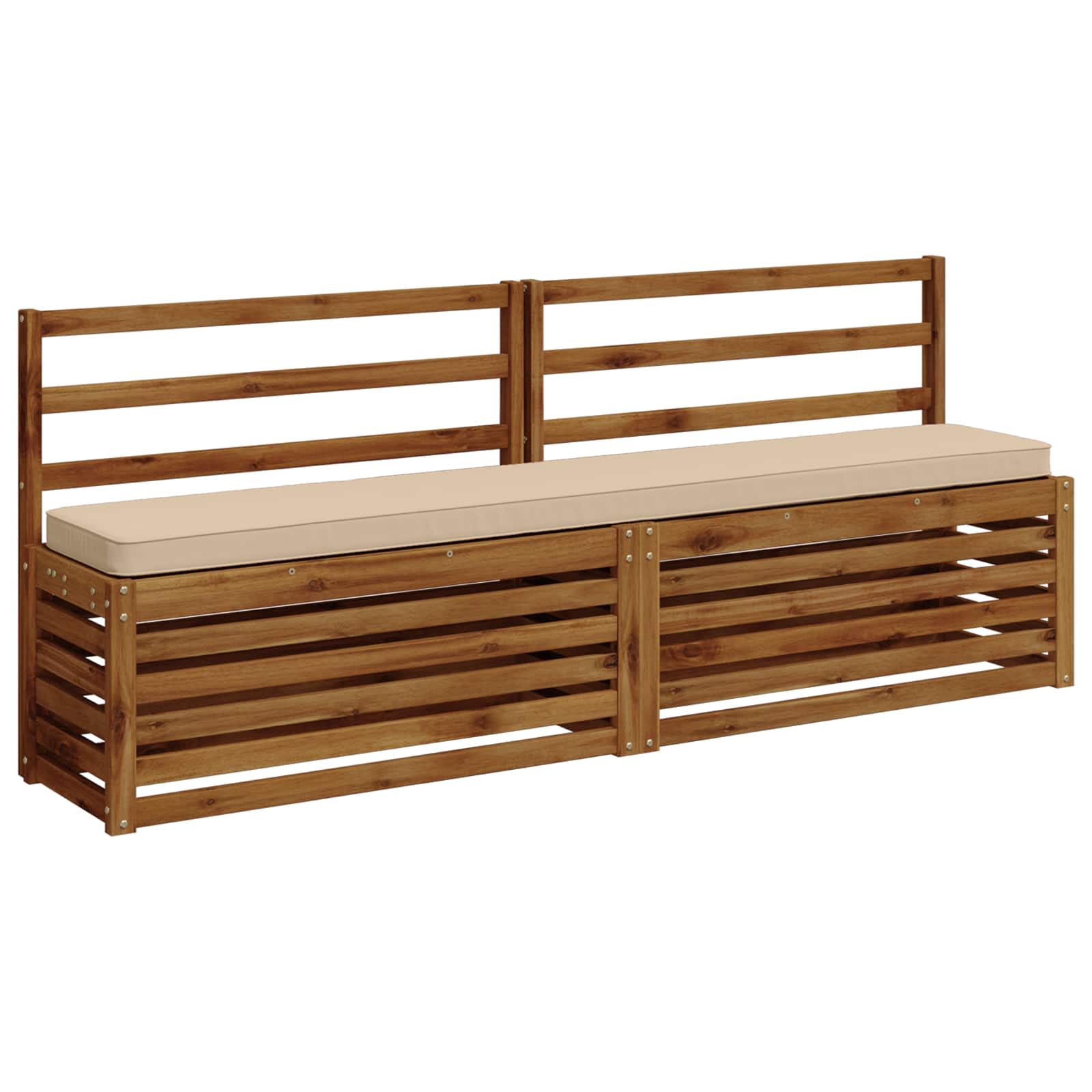 Cuscini per Panchina a 2 Pezzi VUGHT 2 pcs 100% Poliestere