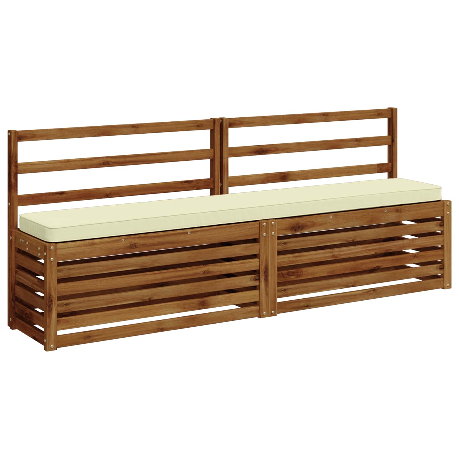 Cuscino per Panchina a 1 Pezzo VUGHT 100% Poliestere Crema