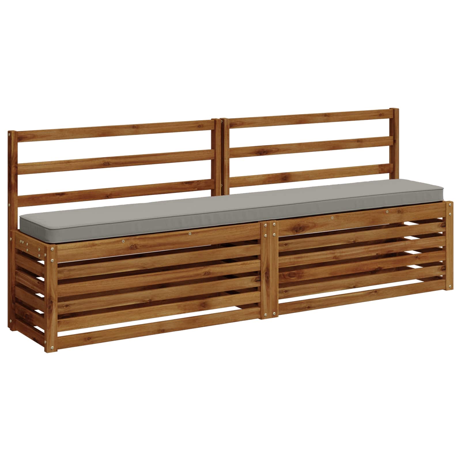 Cuscino per Panchina a 1 Pezzo VUGHT 100% Poliestere Grigio