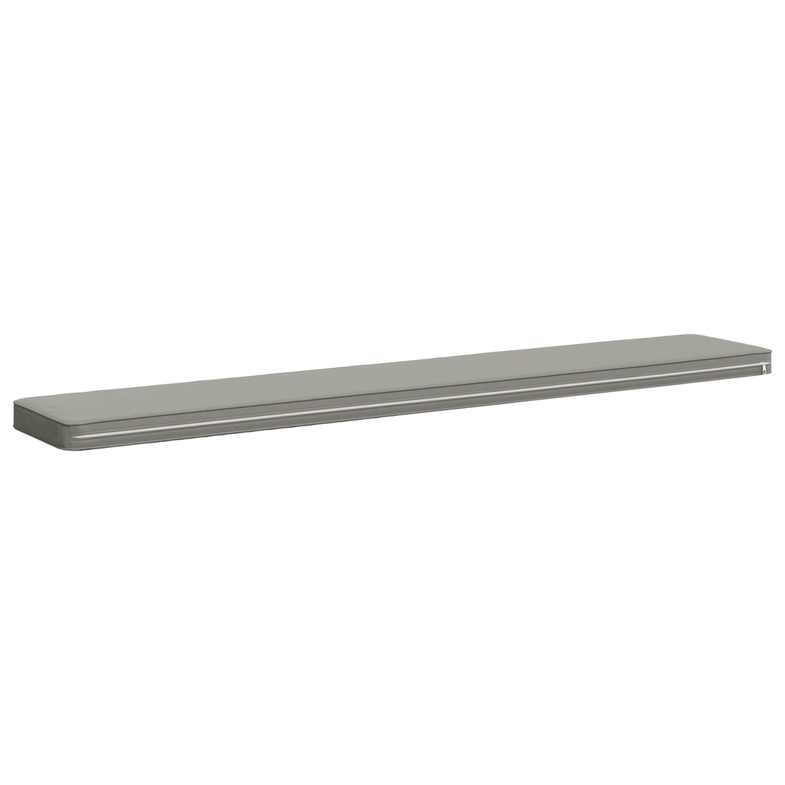 Cuscino per Panchina a 1 Pezzo VUGHT 100% Poliestere Grigio