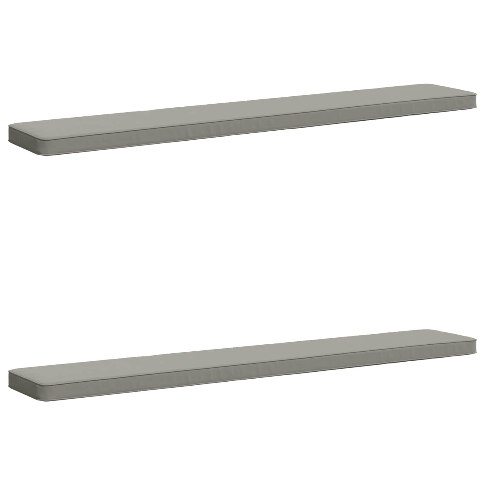 Cuscini per Panchina a 2 Pezzi VUGHT 2 pcs 100% Poliestere