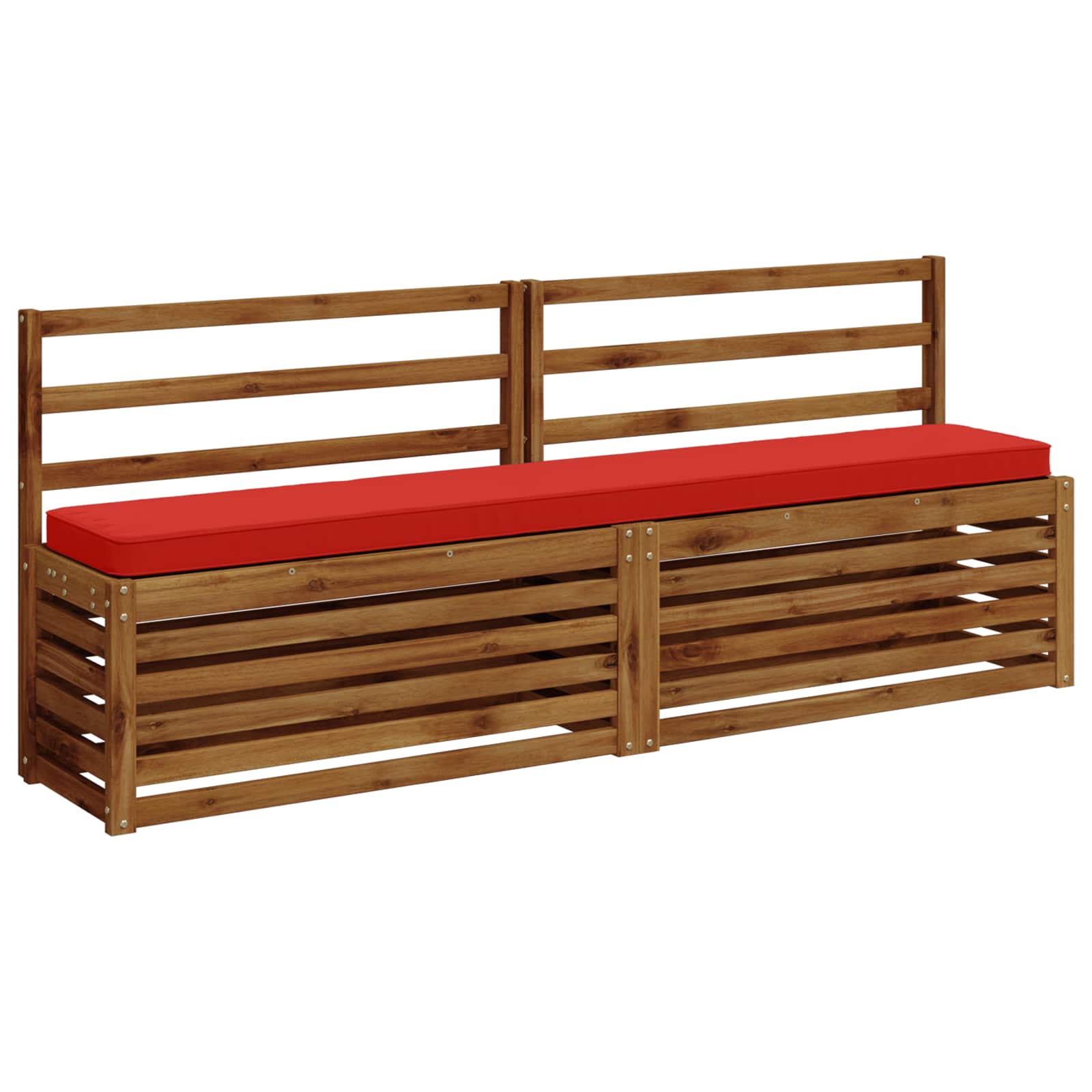 Cuscini per Panchina a 2 Pezzi VUGHT 2 pcs 100% Poliestere