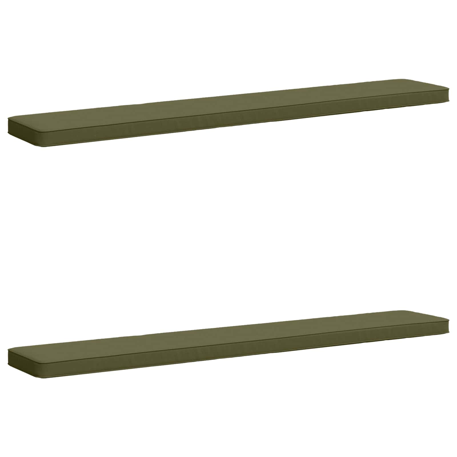 Cuscini per Panchina a 2 Pezzi VUGHT 2 pcs 100% Poliestere