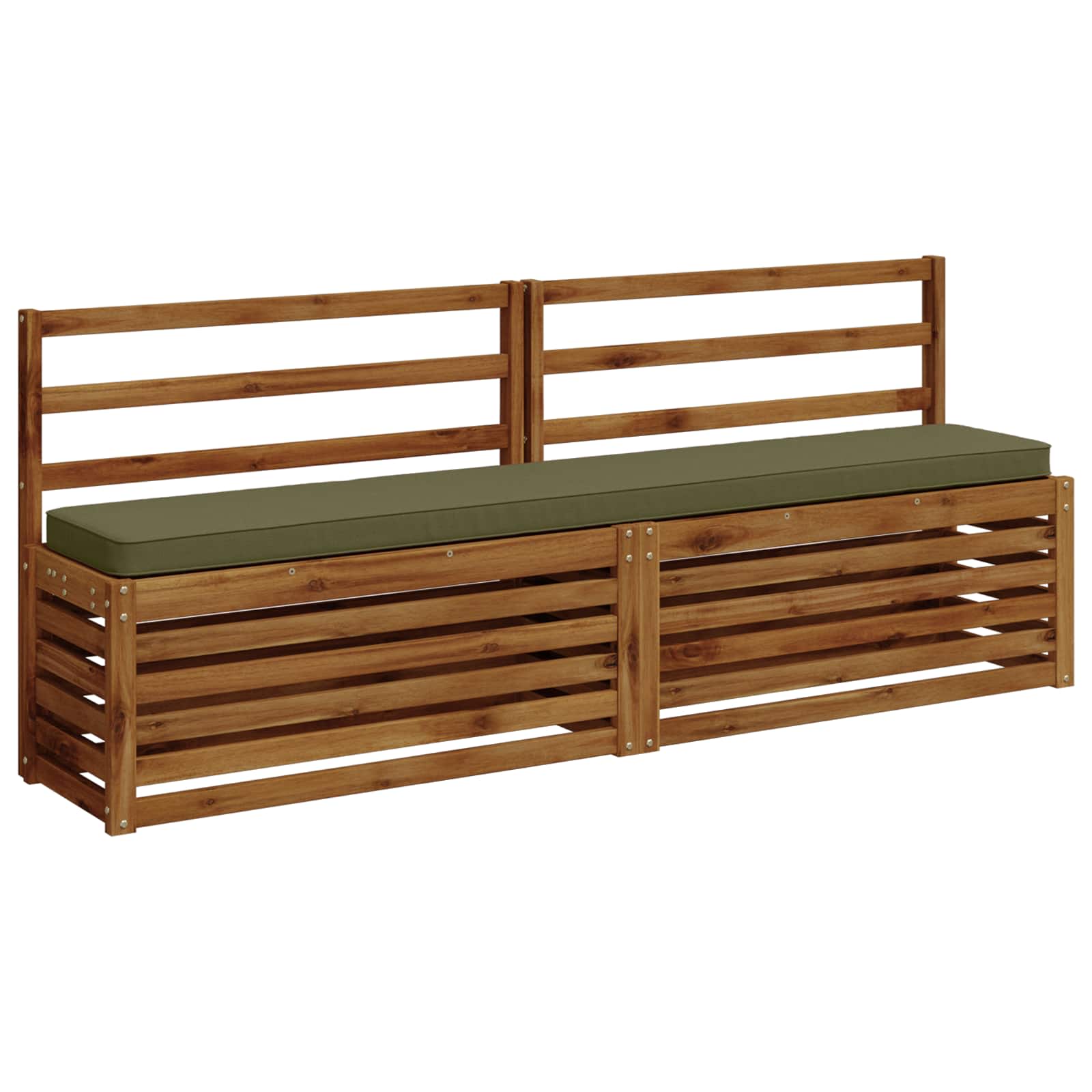 Cuscini per Panchina a 2 Pezzi VUGHT 2 pcs 100% Poliestere
