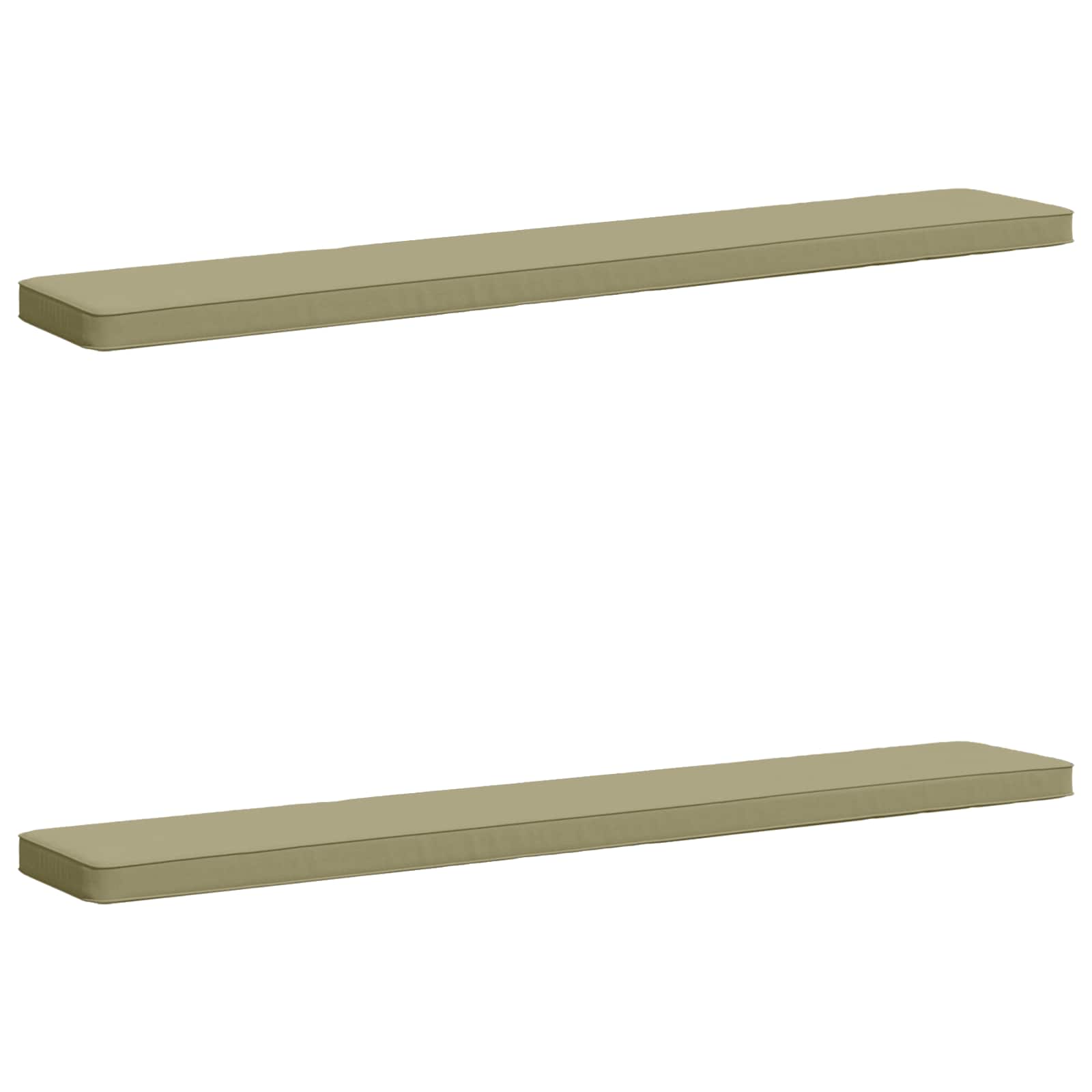 Cuscini per Panchina a 2 Pezzi VUGHT 2 pcs 100% Poliestere