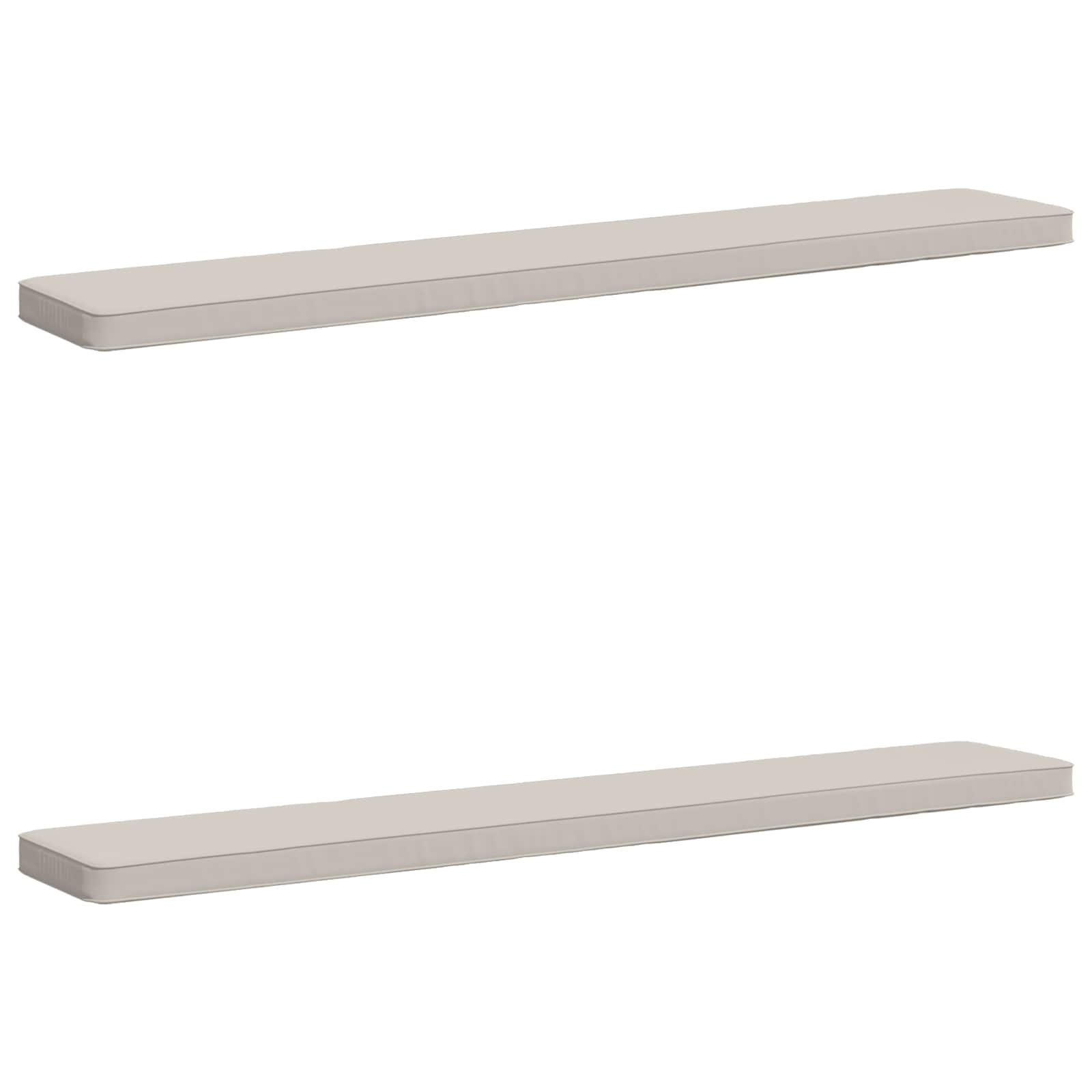 Cuscini per Panchina a 2 Pezzi VUGHT 2 pcs 100% Poliestere
