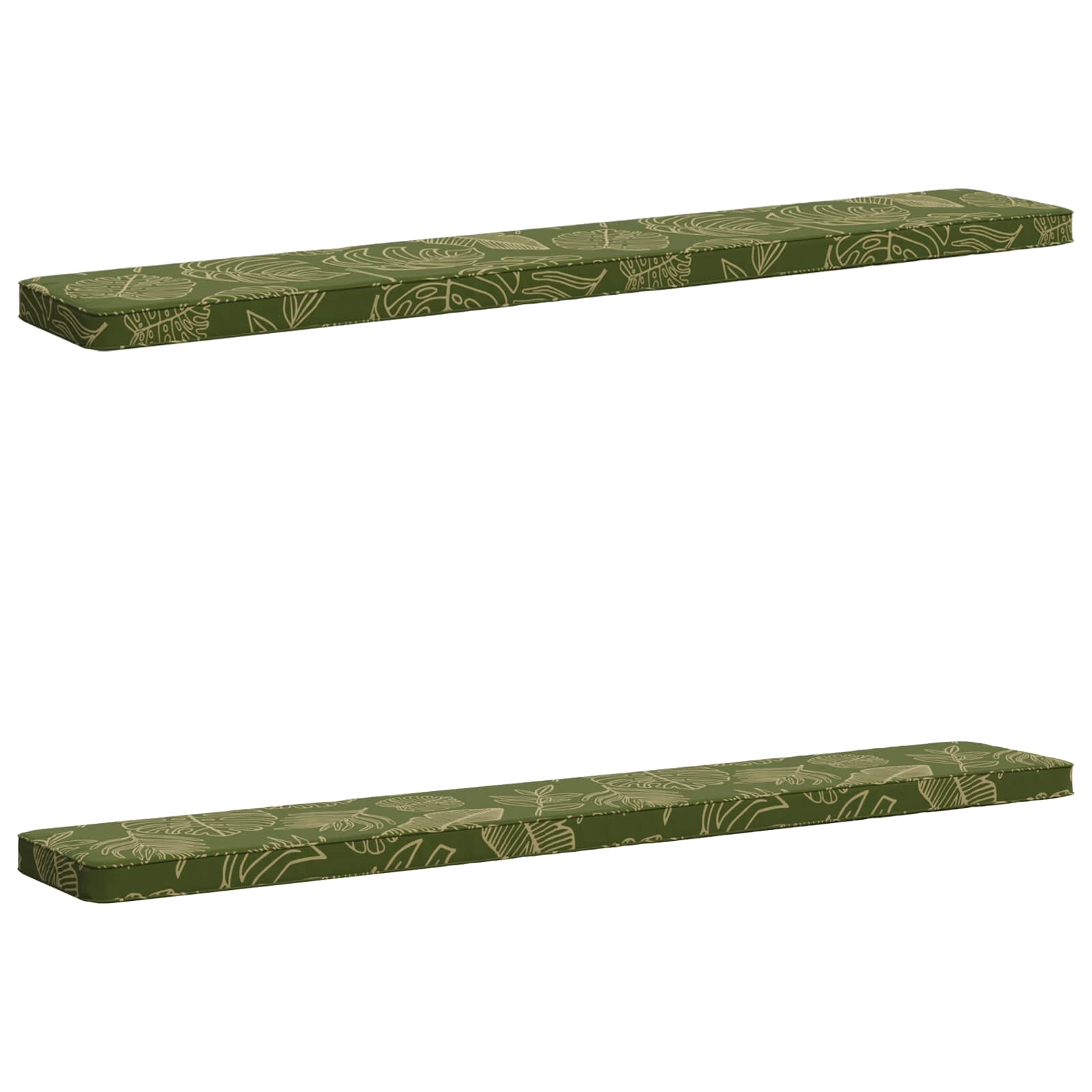 Cuscini per Panchina a 2 Pezzi VUGHT 2 pcs 100% Poliestere