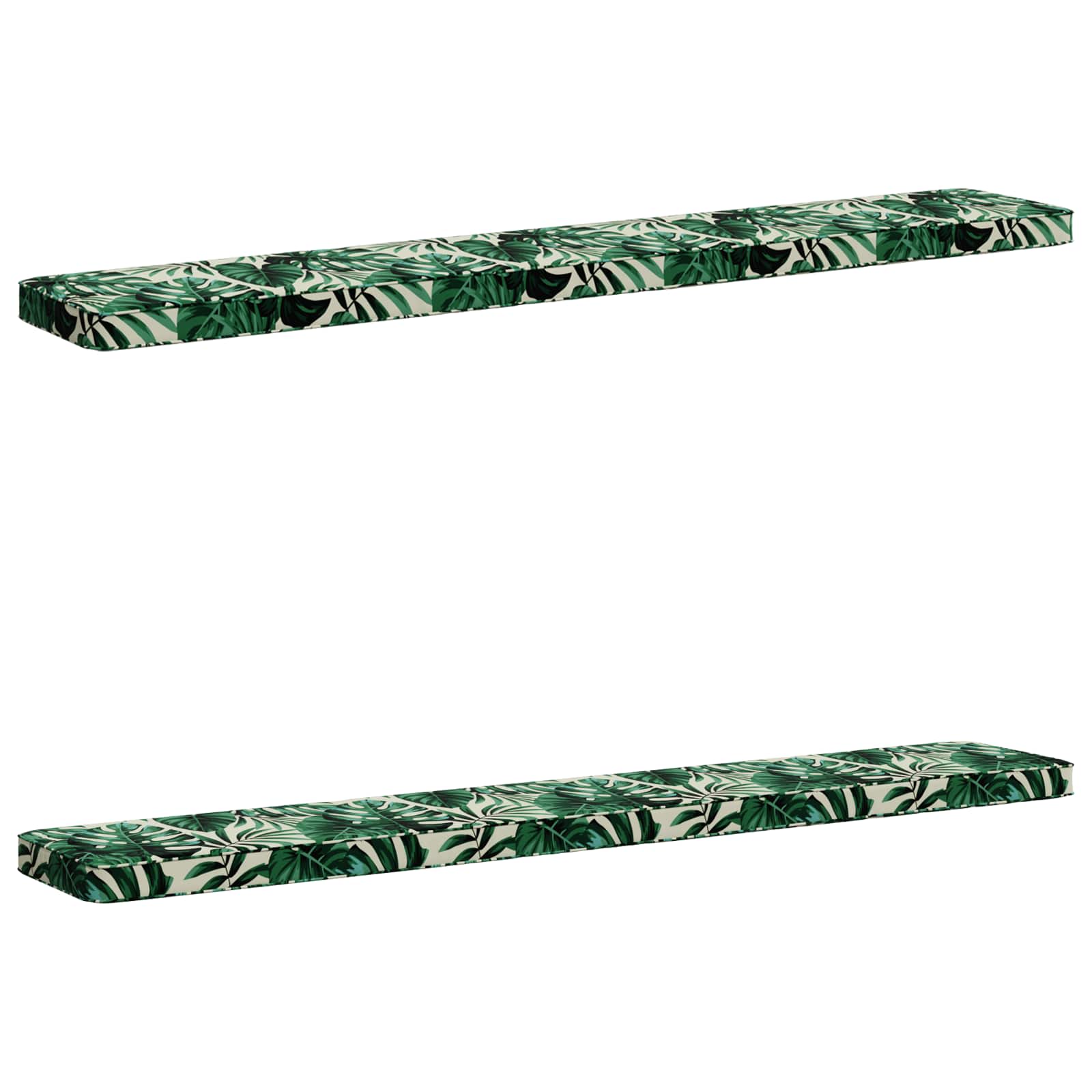Cuscini per Panchina a 2 Pezzi VUGHT 2 pcs 100% Poliestere