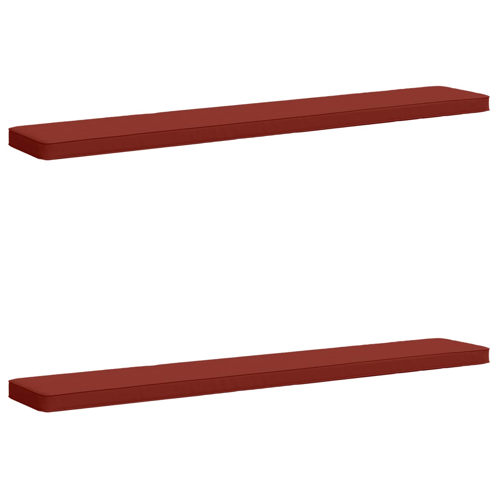 Cuscini per Panchina a 2 Pezzi VUGHT 2 pcs 100% Poliestere