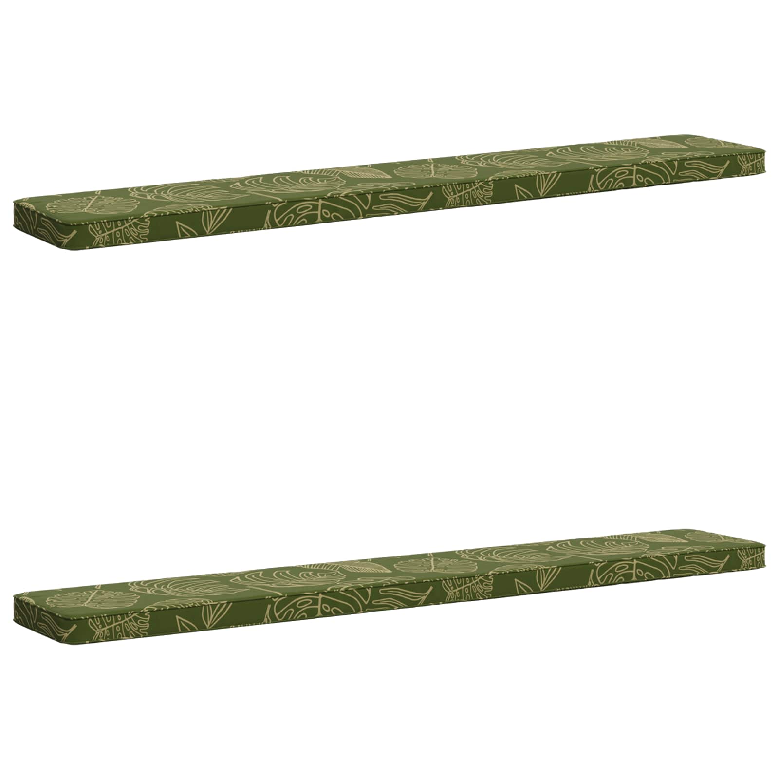Cuscini per Panchina a 2 Pezzi VUGHT 2 pcs 100% Poliestere
