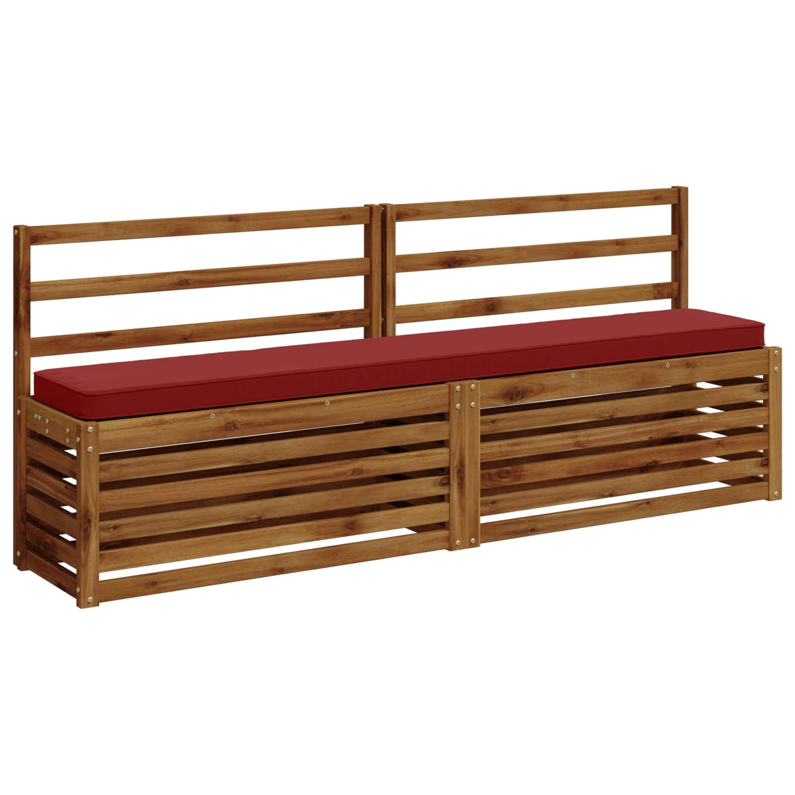 Cuscini per Panchina a 2 Pezzi VUGHT 2 pcs 100% Poliestere
