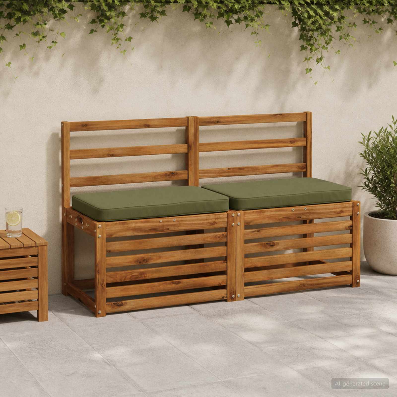 Cuscino per Panchina a 1 Pezzo VUGHT 100% Poliestere