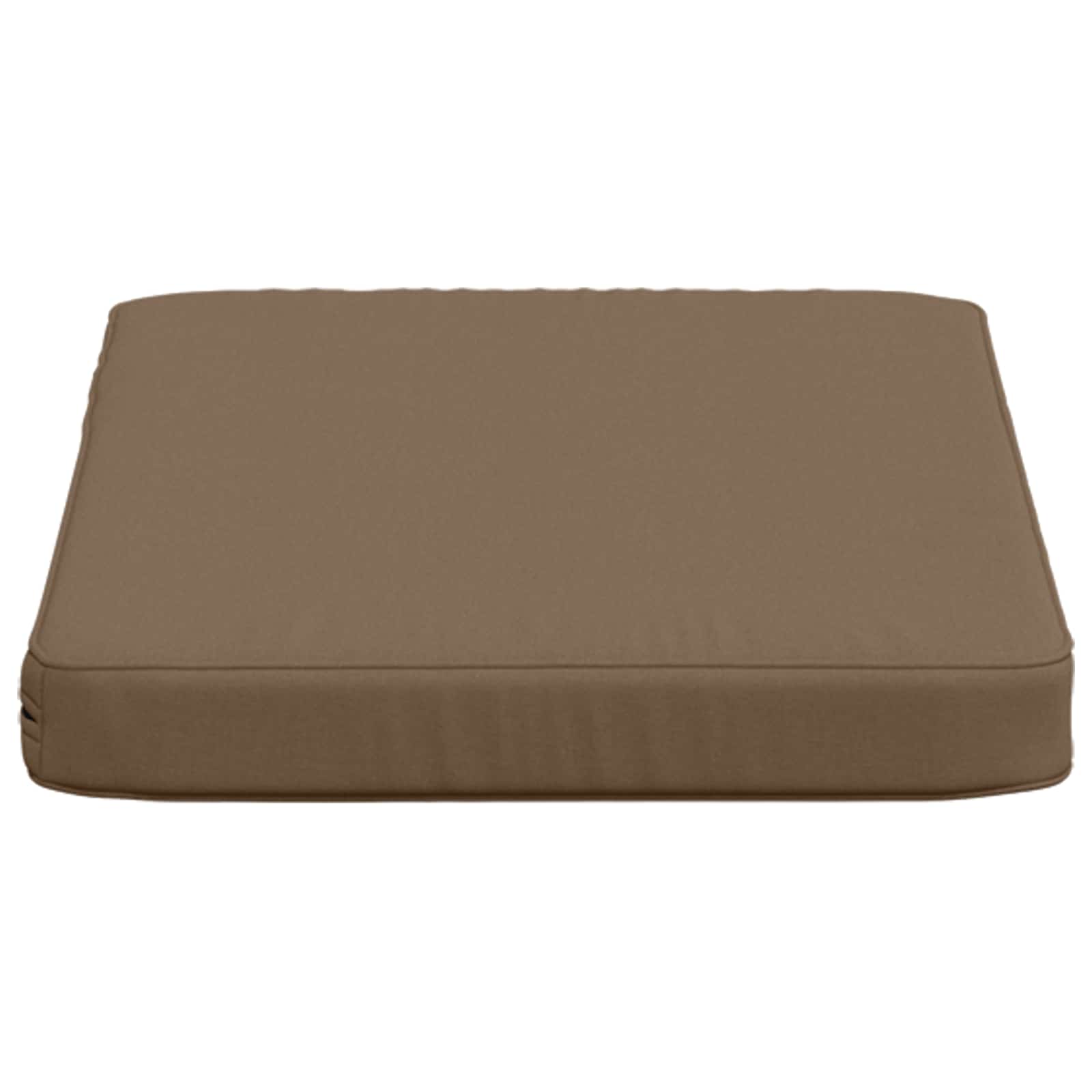Cuscino per Panchina a 1 Pezzo VUGHT 100% Poliestere Tortora
