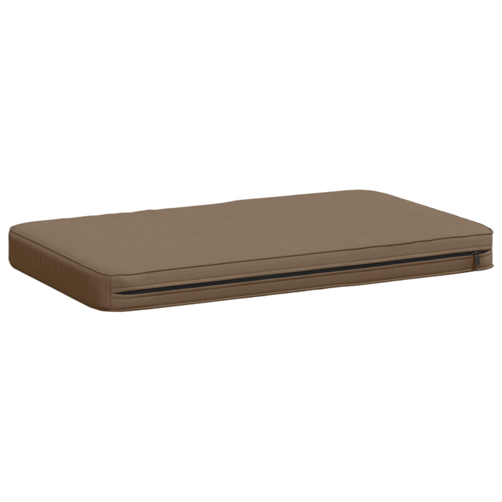 Cuscino per Panchina a 1 Pezzo VUGHT 100% Poliestere Tortora