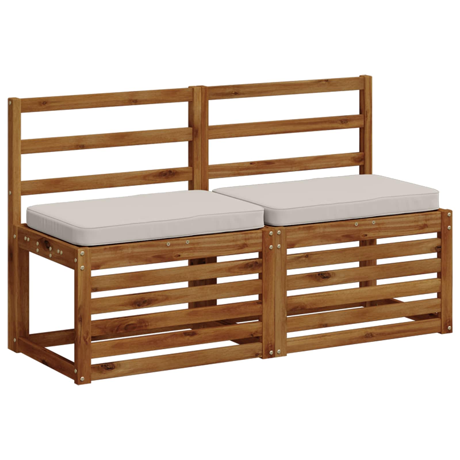 Cuscini per Panchina a 2 Pezzi VUGHT 2 pcs 100% Poliestere