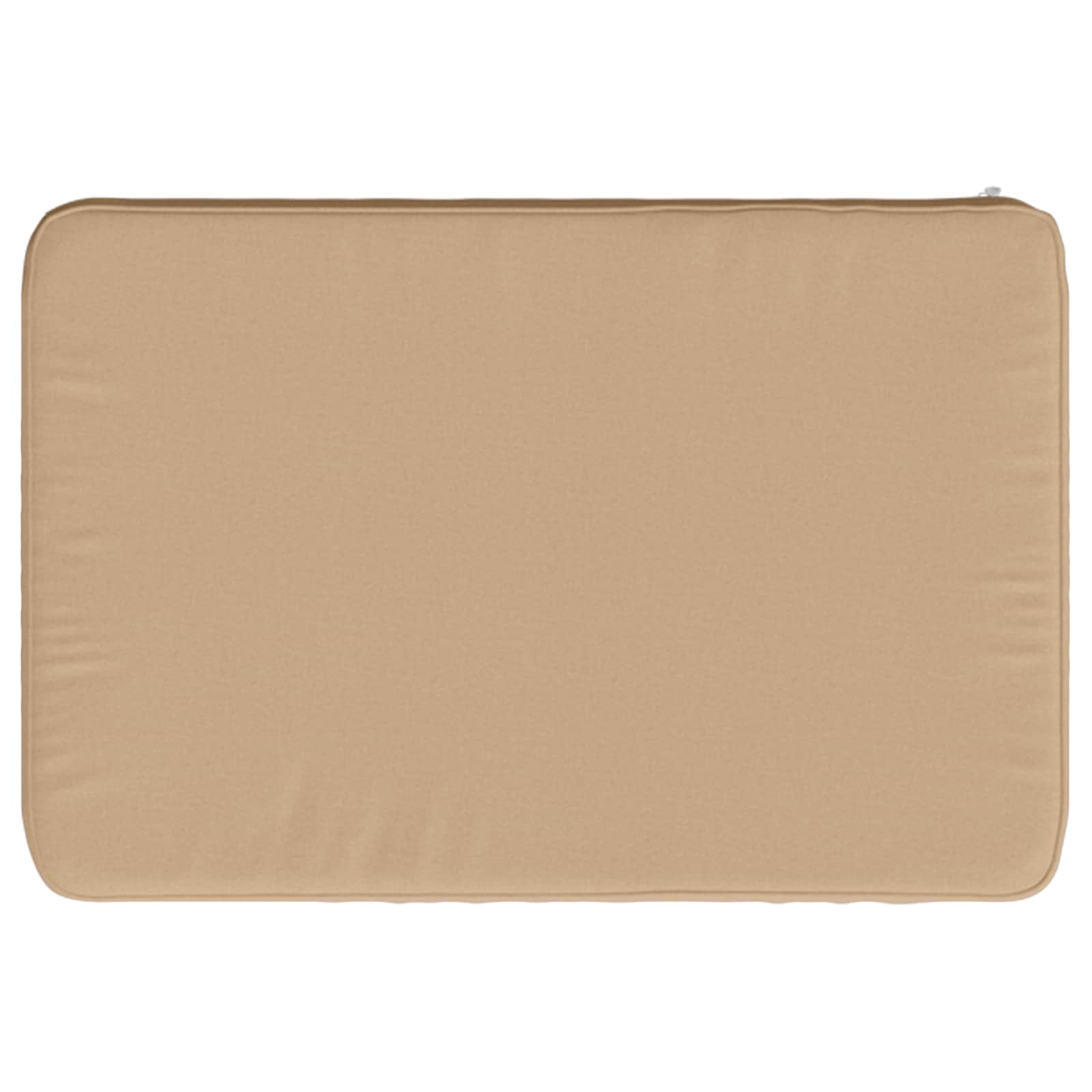 Cuscino per Panchina a 1 Pezzo VUGHT 100% Poliestere Sabbia