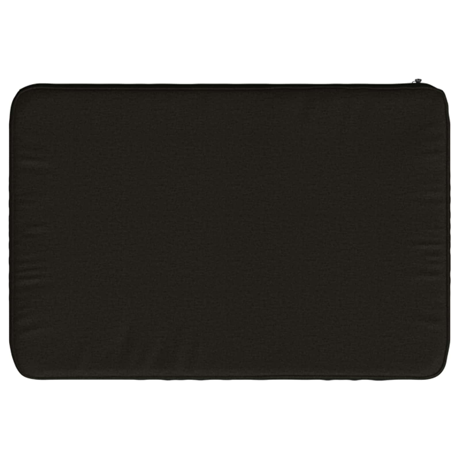 Cuscini per Panchina a 2 Pezzi VUGHT 2 pcs 100% Poliestere Nero