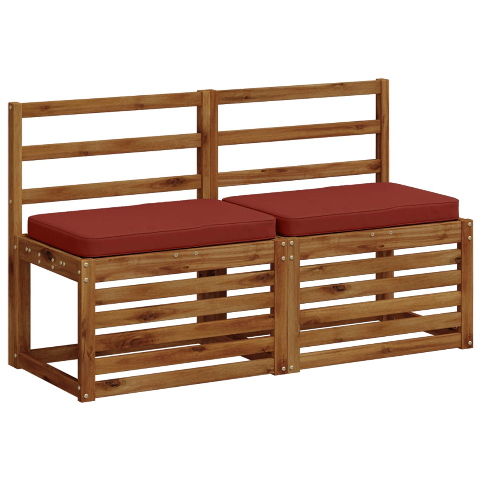 Cuscino per Panchina a 1 Pezzo VUGHT 100% Poliestere Rosso