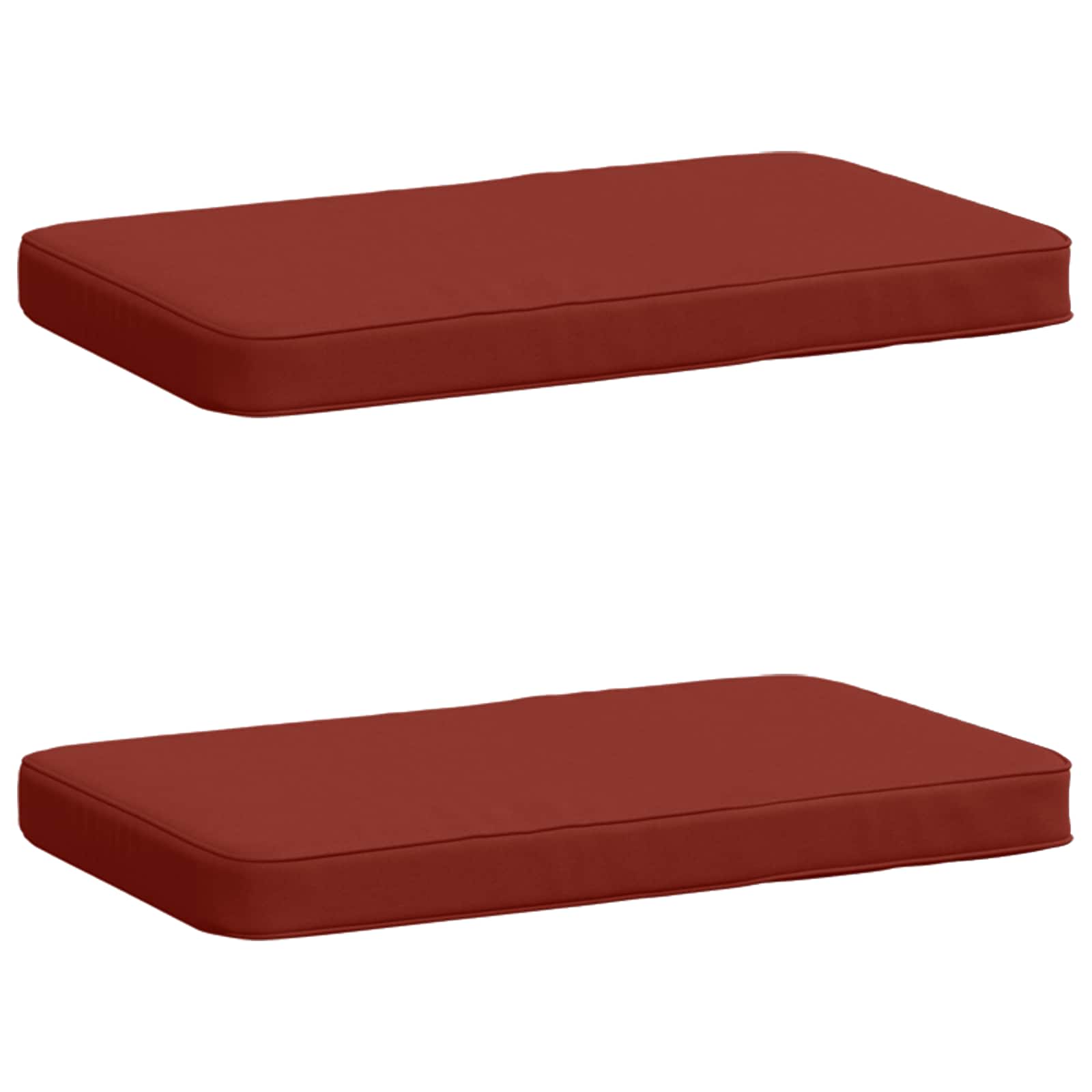 Cuscini per Panchina a 2 Pezzi VUGHT 2 pcs 100% Poliestere