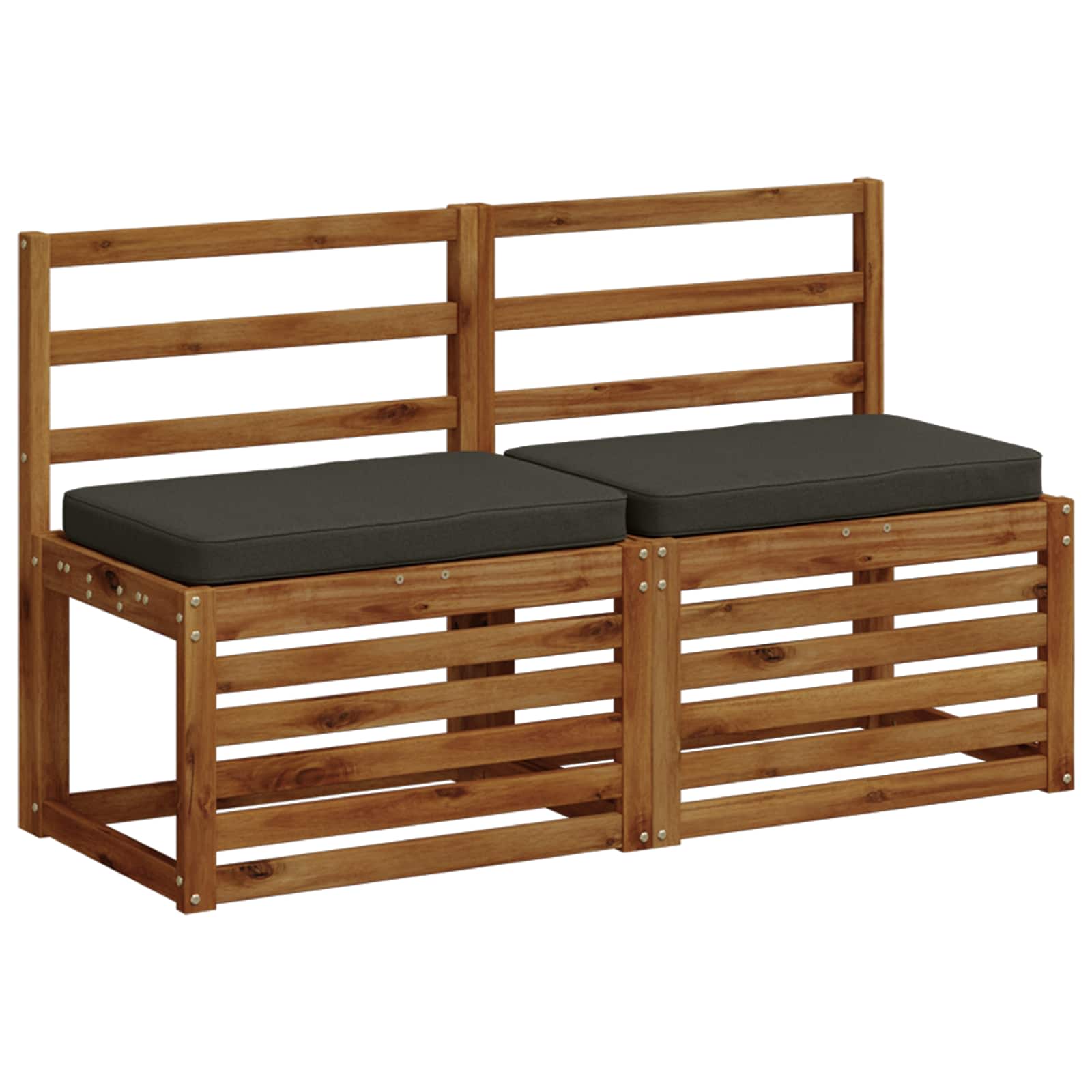 Cuscini per Panchina a 2 Pezzi VUGHT 2 pcs 100% Poliestere