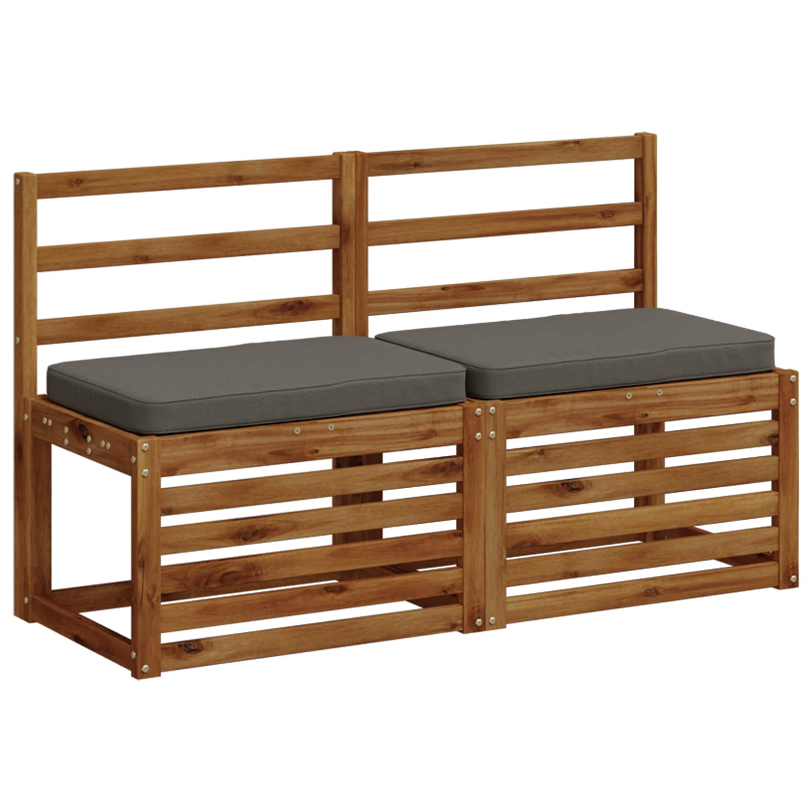 Cuscini per Panchina a 2 Pezzi VUGHT 2 pcs 100% Poliestere