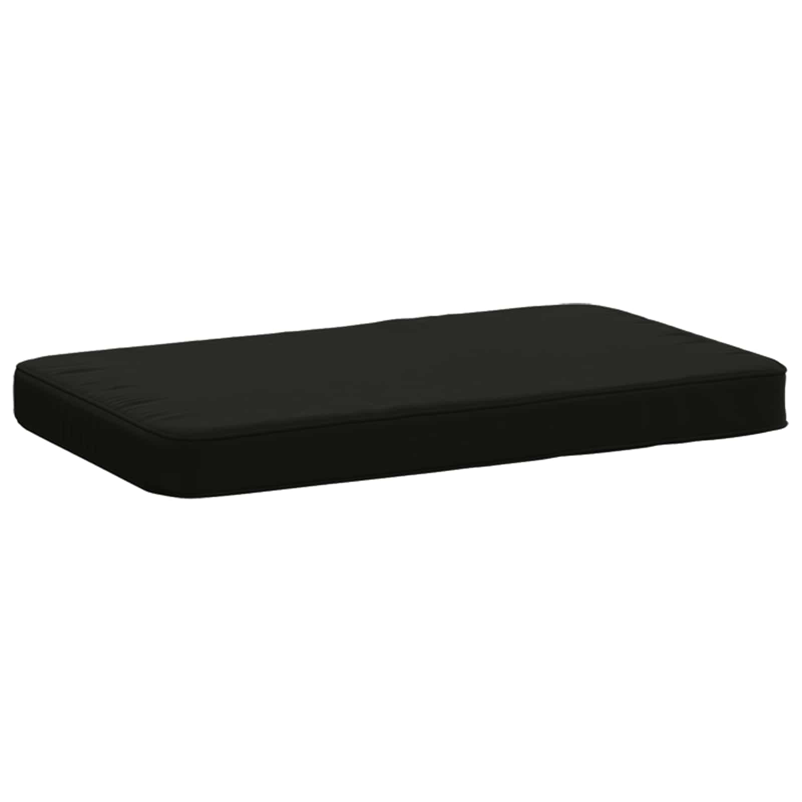 Cuscini per Panchina a 2 Pezzi VUGHT 2 pcs 100% Poliestere Nero