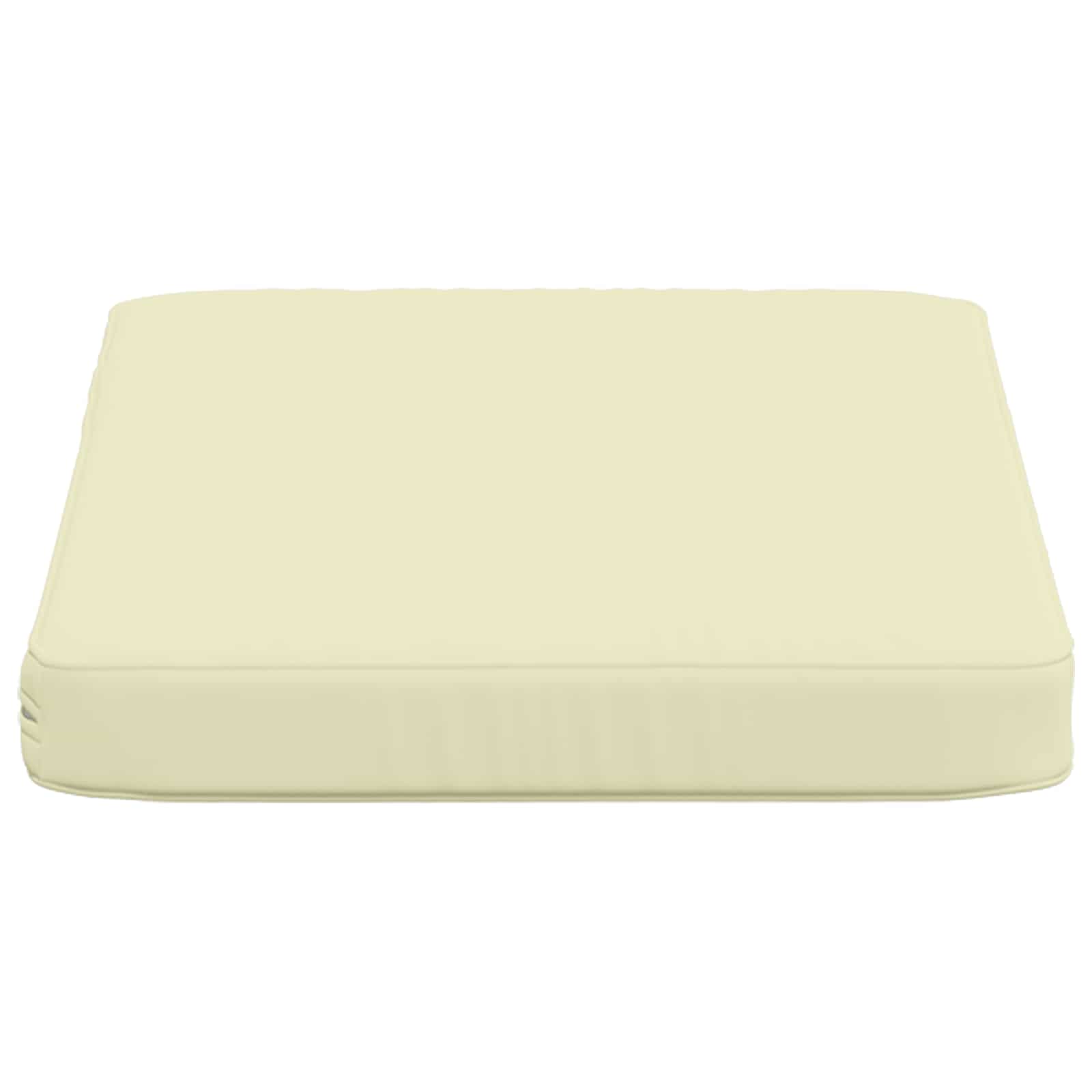 Cuscino per Panchina a 1 Pezzo VUGHT 100% Poliestere Crema
