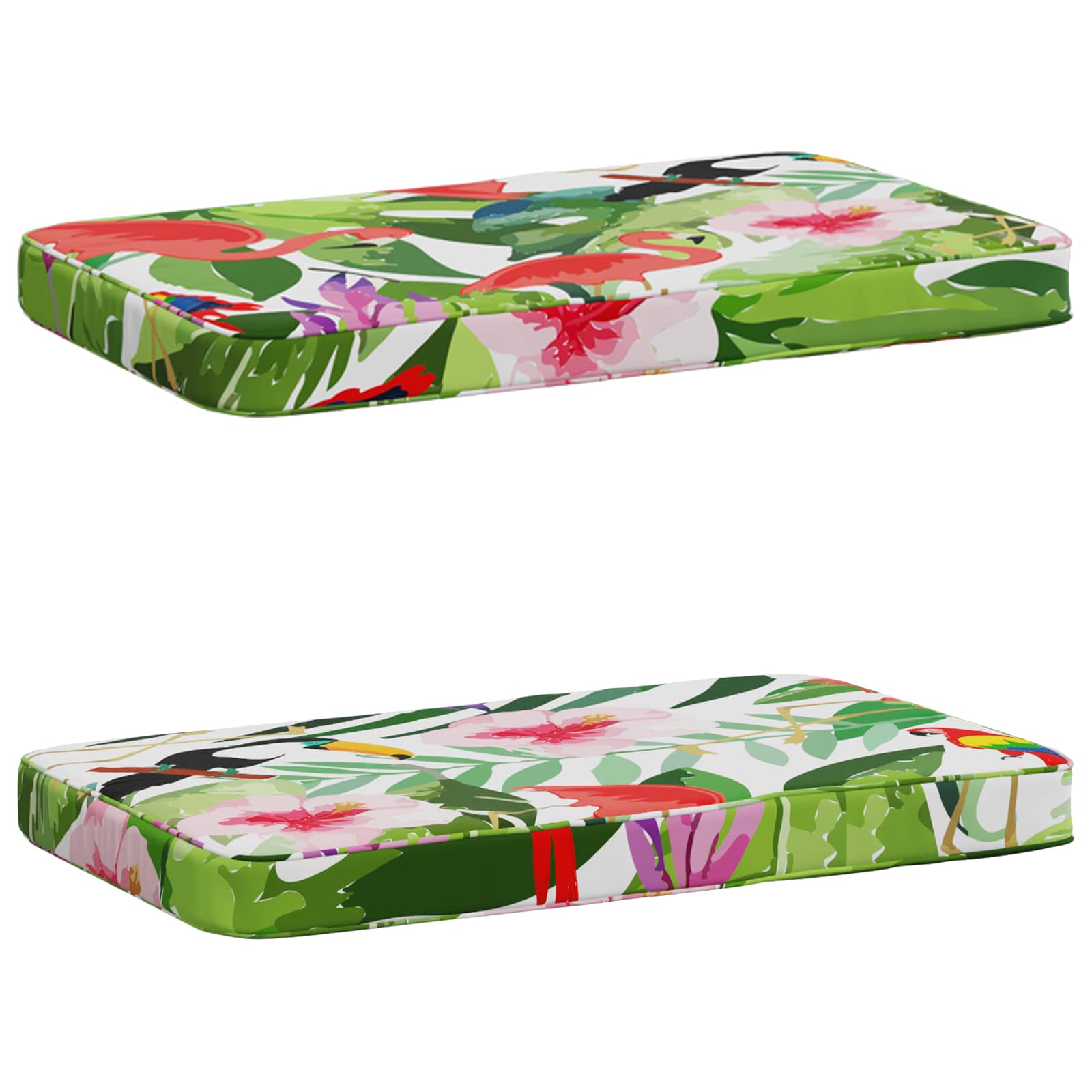 Cuscini per Panchina a 2 Pezzi VUGHT 2 pcs 100% Poliestere