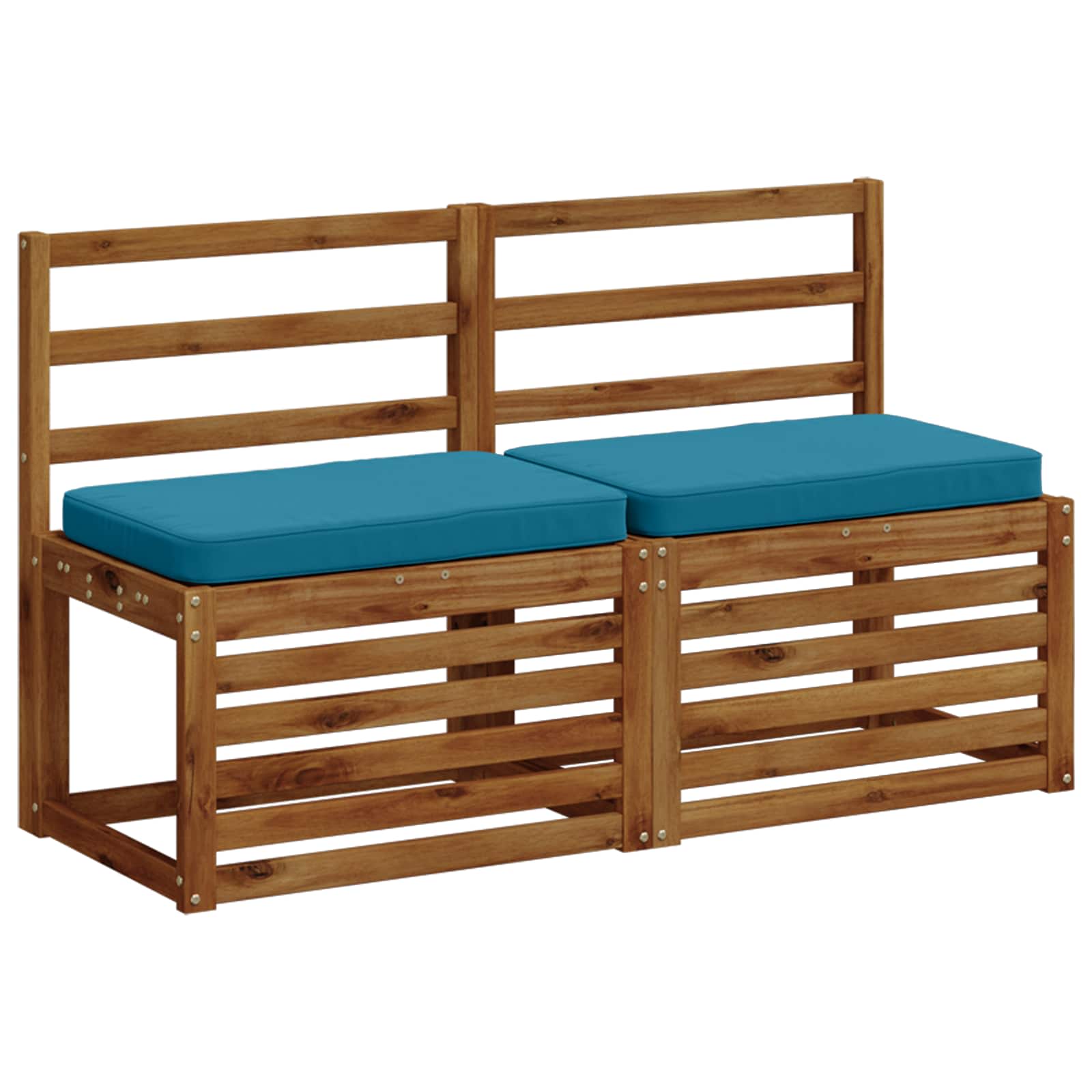 Cuscino per Panchina a 1 Pezzo VUGHT 100% Poliestere Azzurro