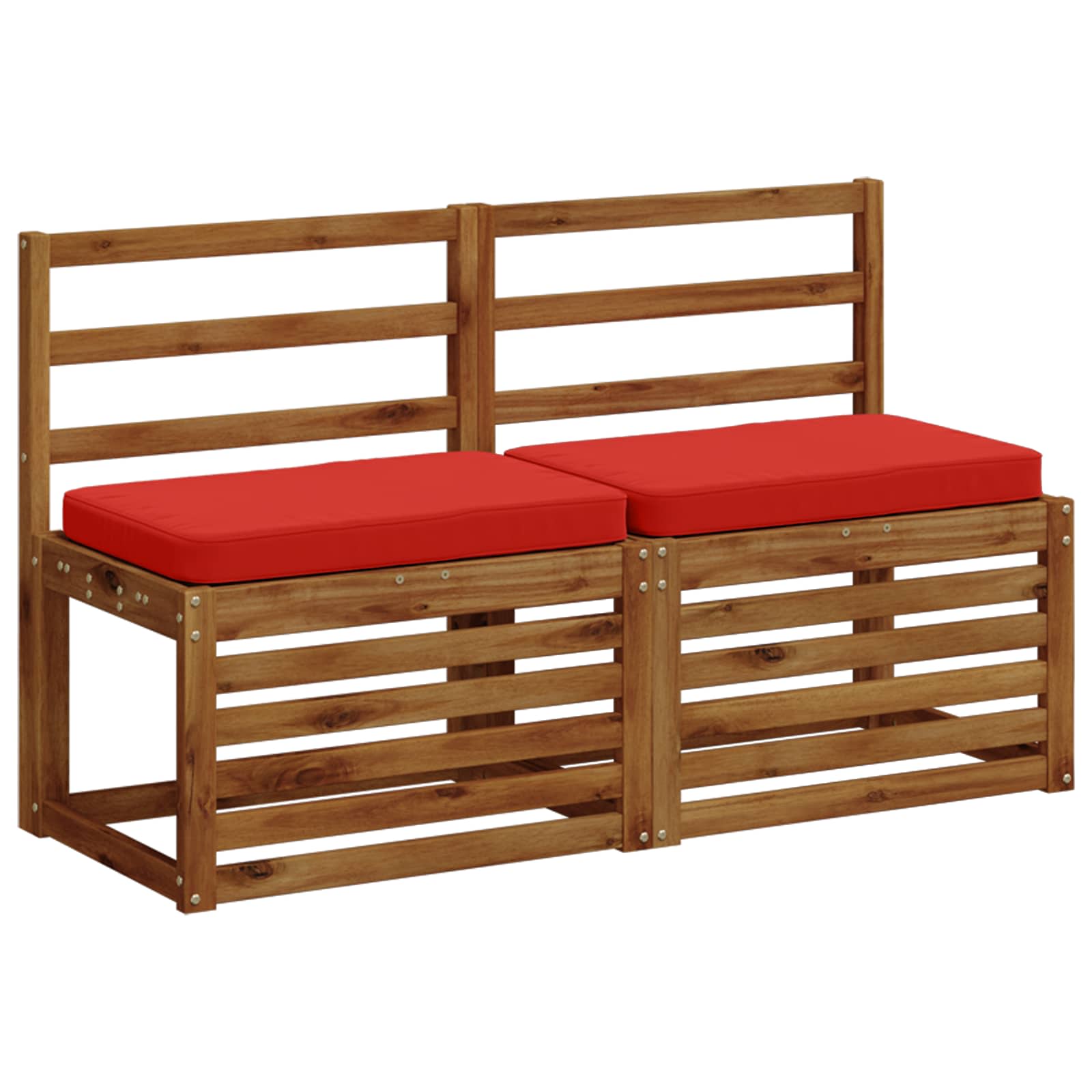 Cuscino per Panchina a 1 Pezzo VUGHT 100% Poliestere Rosso