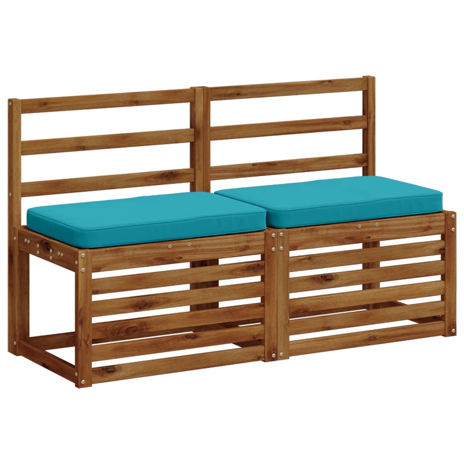 Cuscino per Panchina a 1 Pezzo VUGHT 100% Poliestere Turchese