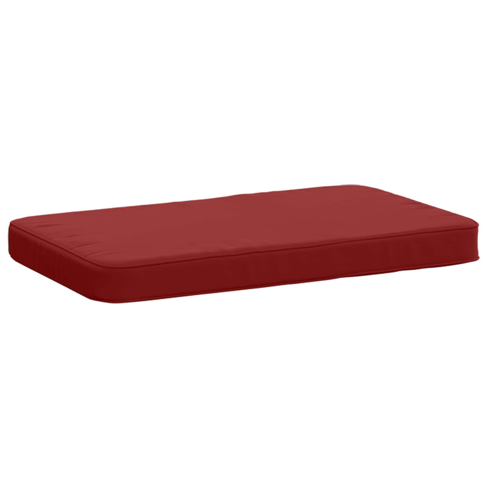 Cuscino per Panchina a 1 Pezzo VUGHT 100% Poliestere Rosso Vino