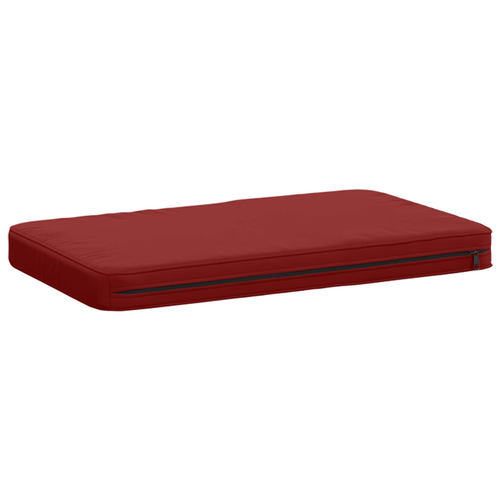 Cuscino per Panchina a 1 Pezzo VUGHT 100% Poliestere Rosso Vino