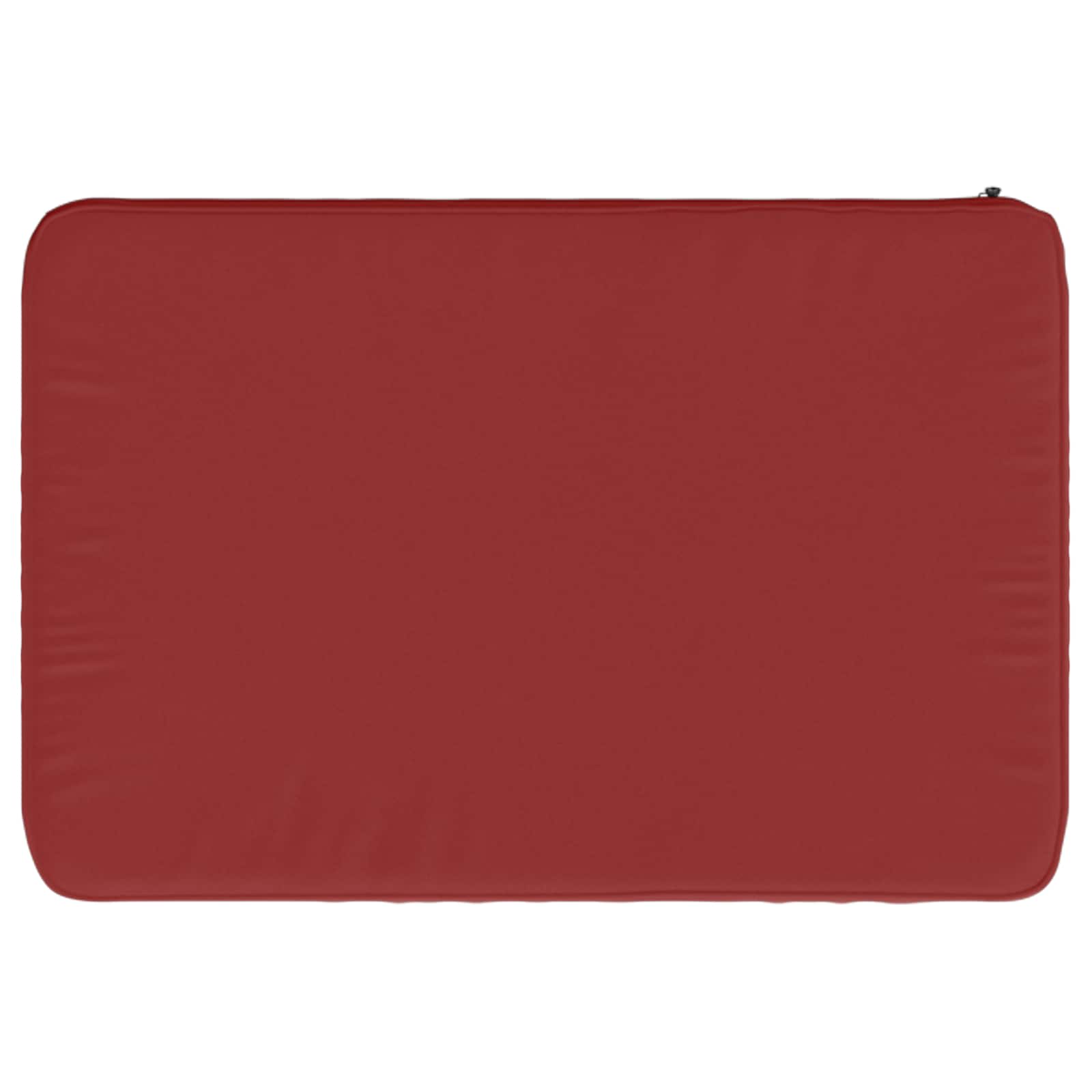 Cuscino per Panchina a 1 Pezzo VUGHT 100% Poliestere Rosso Vino