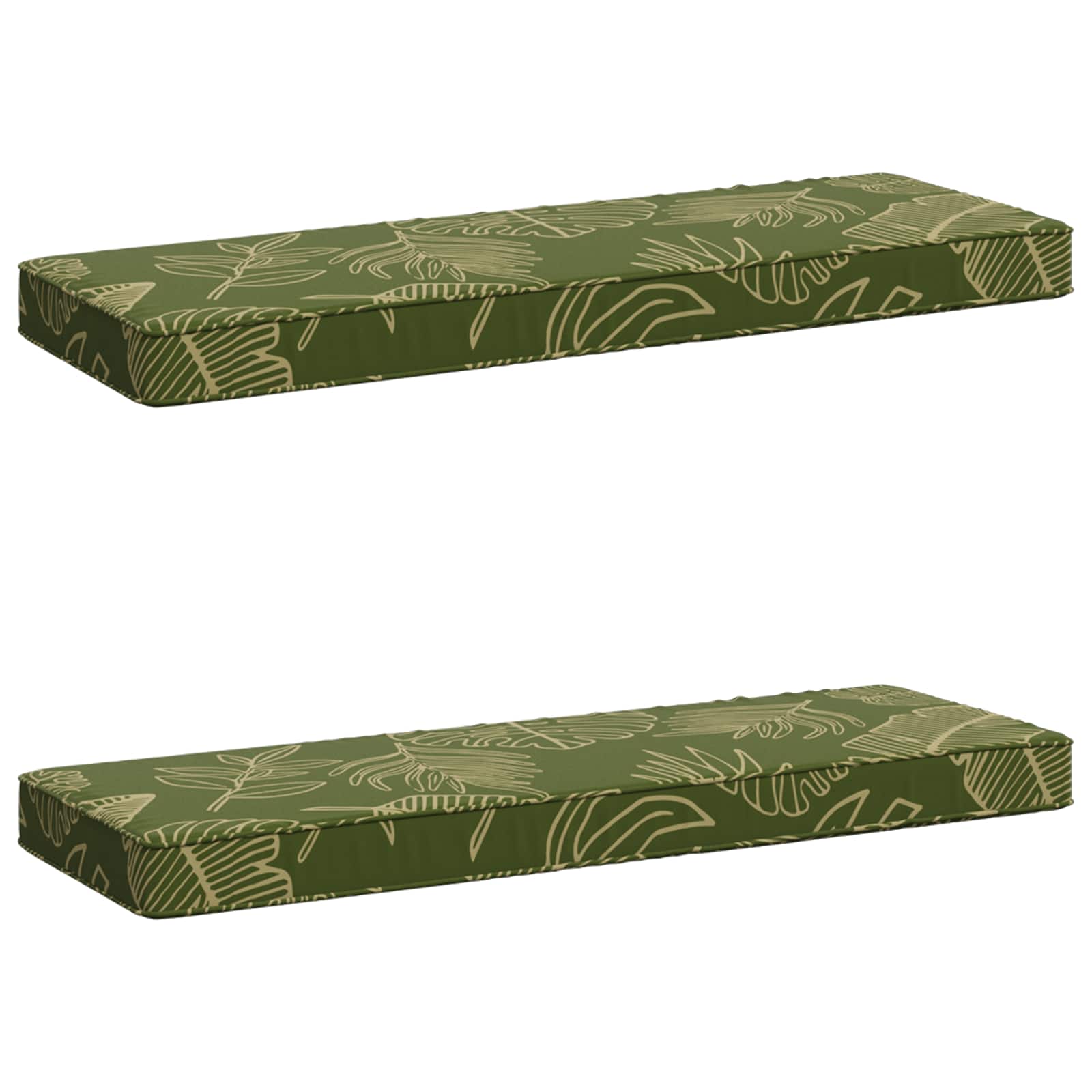 Cuscini per Panchina a 2 Pezzi VUGHT 2 pcs 100% Poliestere