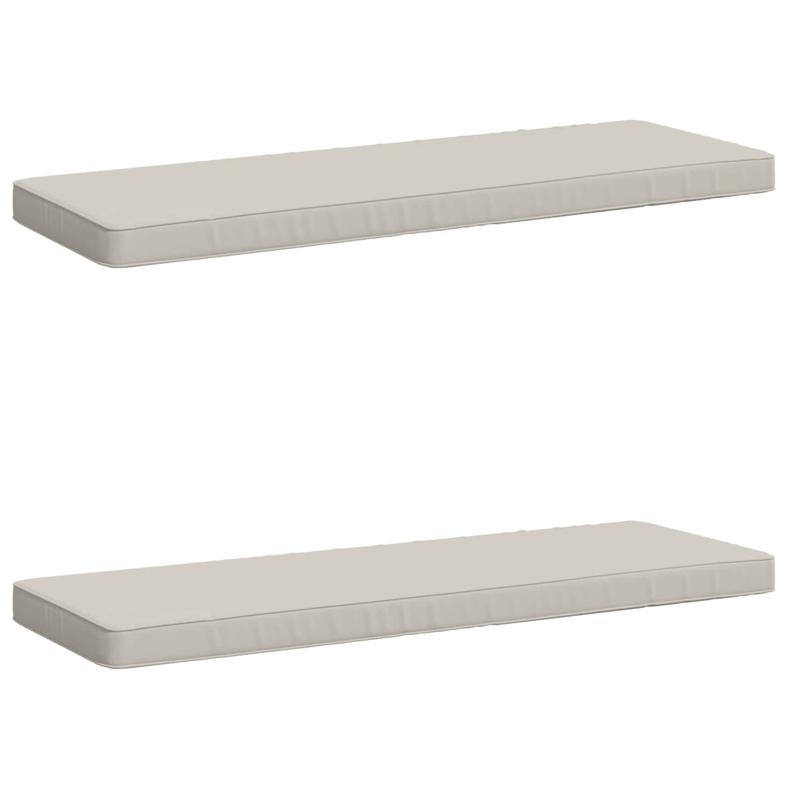 Cuscini per Panchina a 2 Pezzi VUGHT 2 pz 100% Poliestere