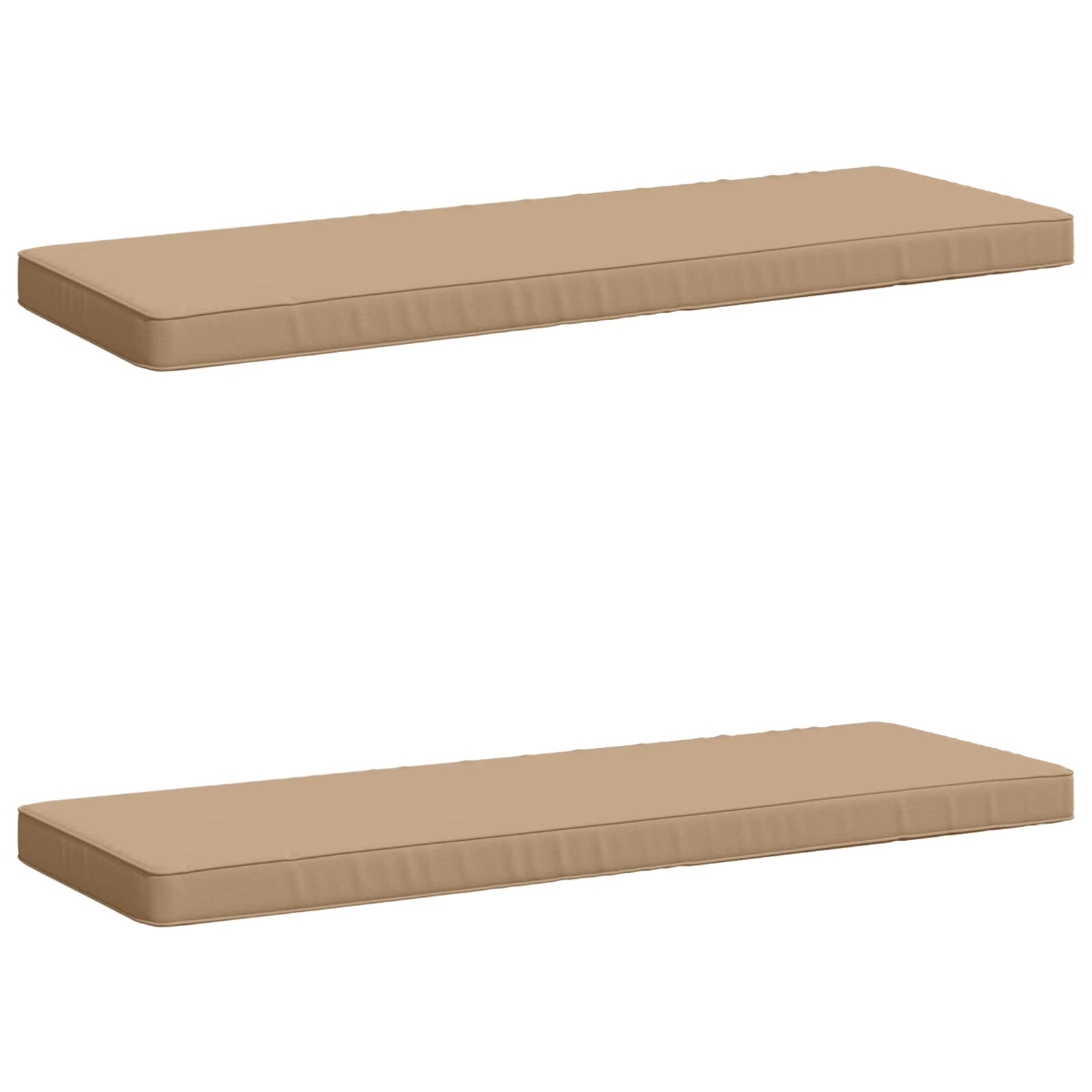 Cuscini per Panchina a 2 Pezzi VUGHT 2 pz 100% Poliestere