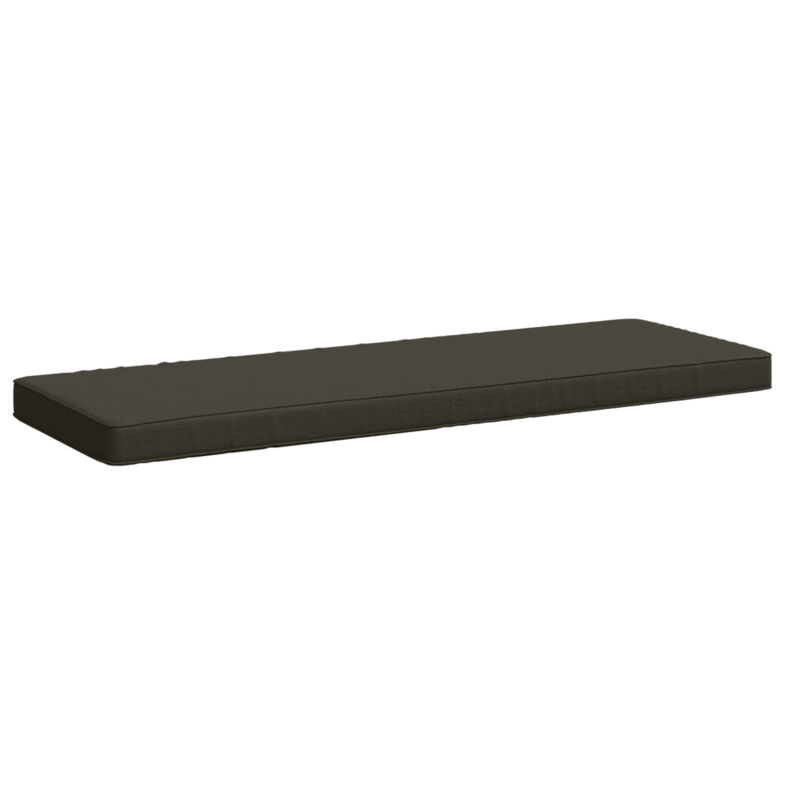Cuscino per Panchina a 1 Pezzo VUGHT 100% Poliestere Antracite