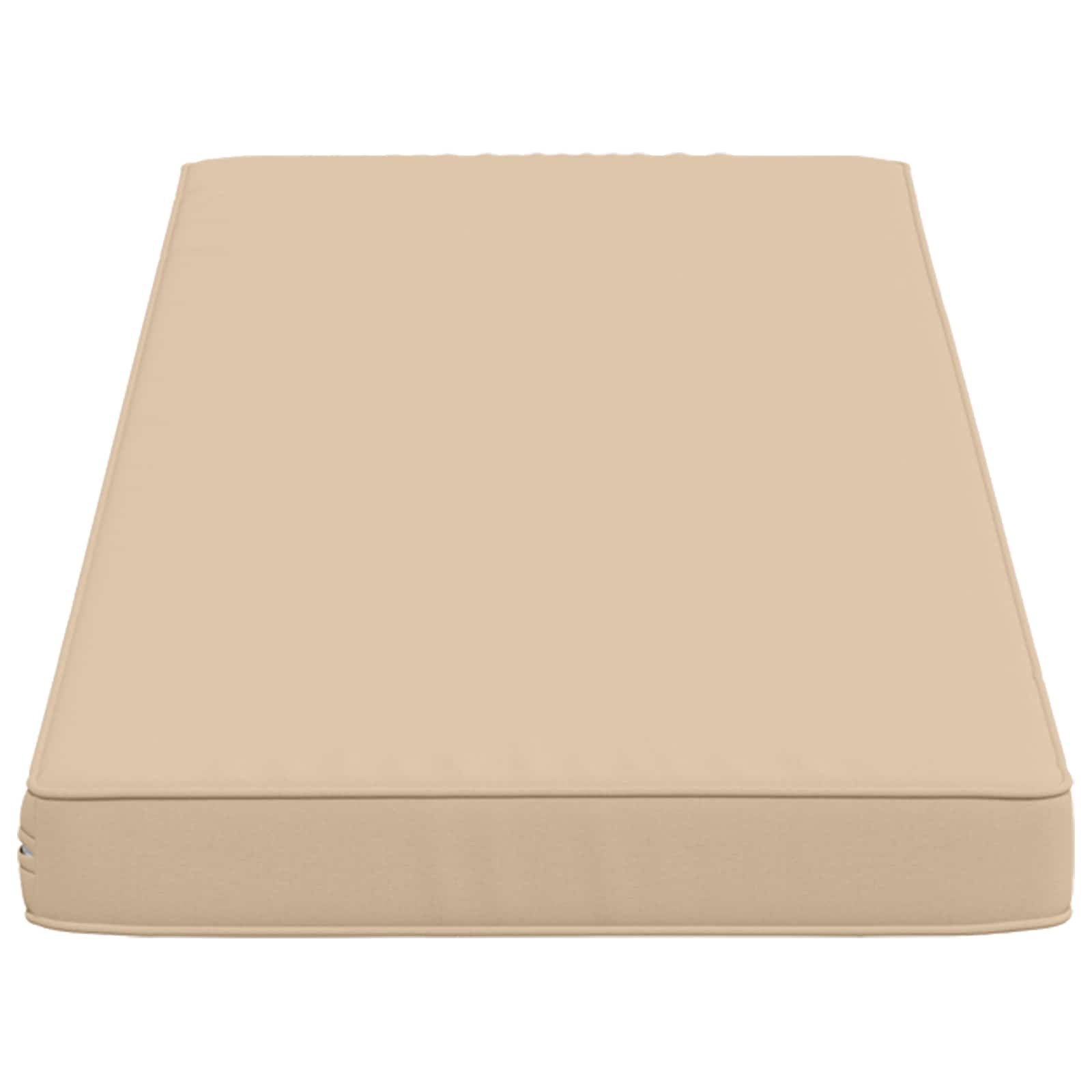Cuscini per Panchina a 2 Pezzi VUGHT 2 pz 100% Poliestere Crema