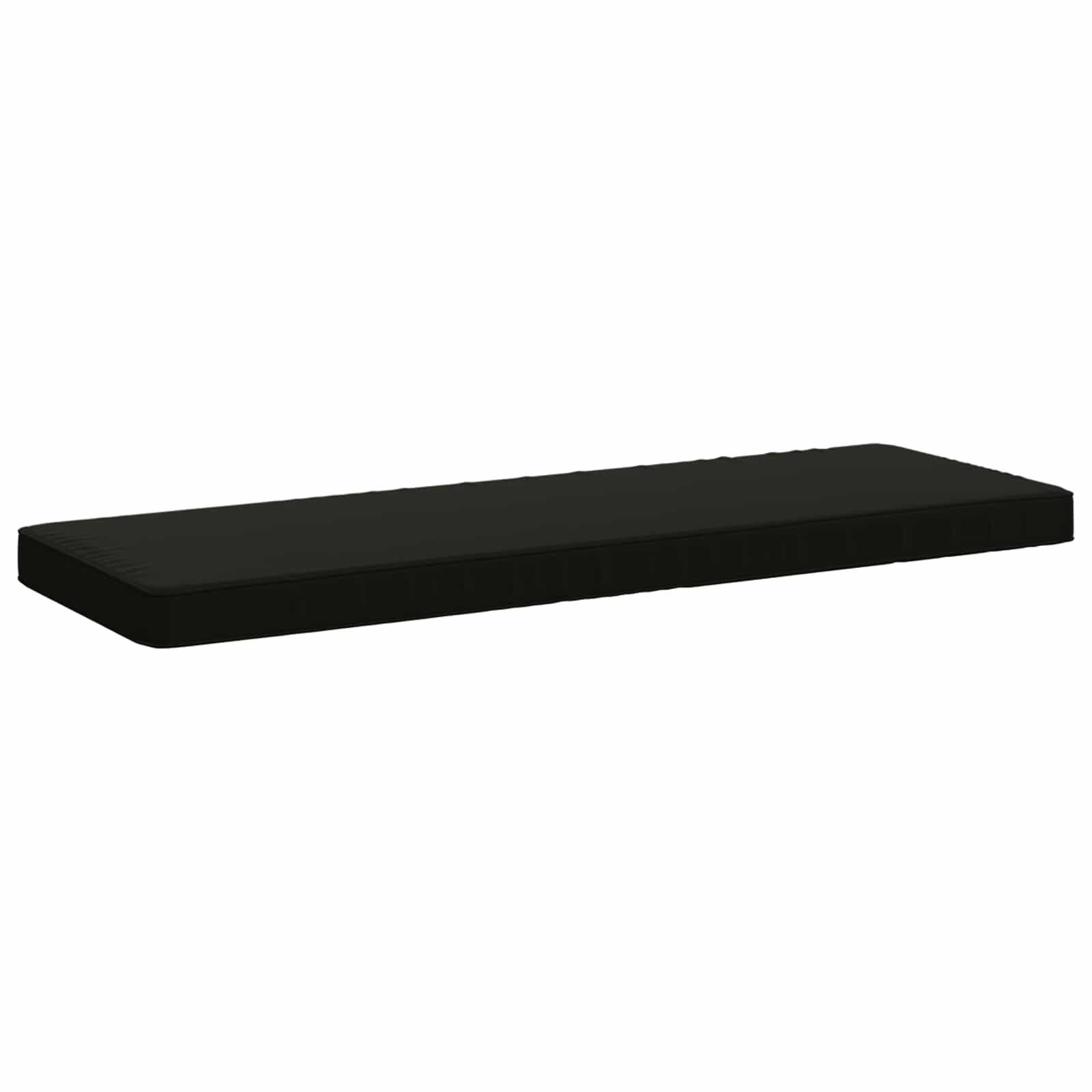 Cuscini per Panchina a 2 Pezzi VUGHT 2 pz 100% Poliestere Nero