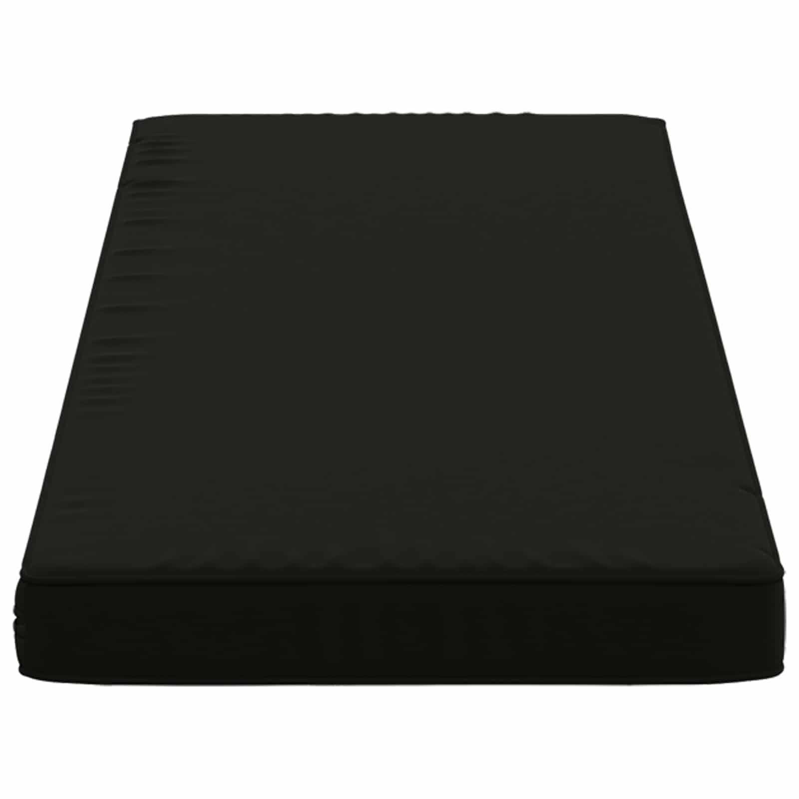 Cuscini per Panchina a 2 Pezzi VUGHT 2 pz 100% Poliestere Nero