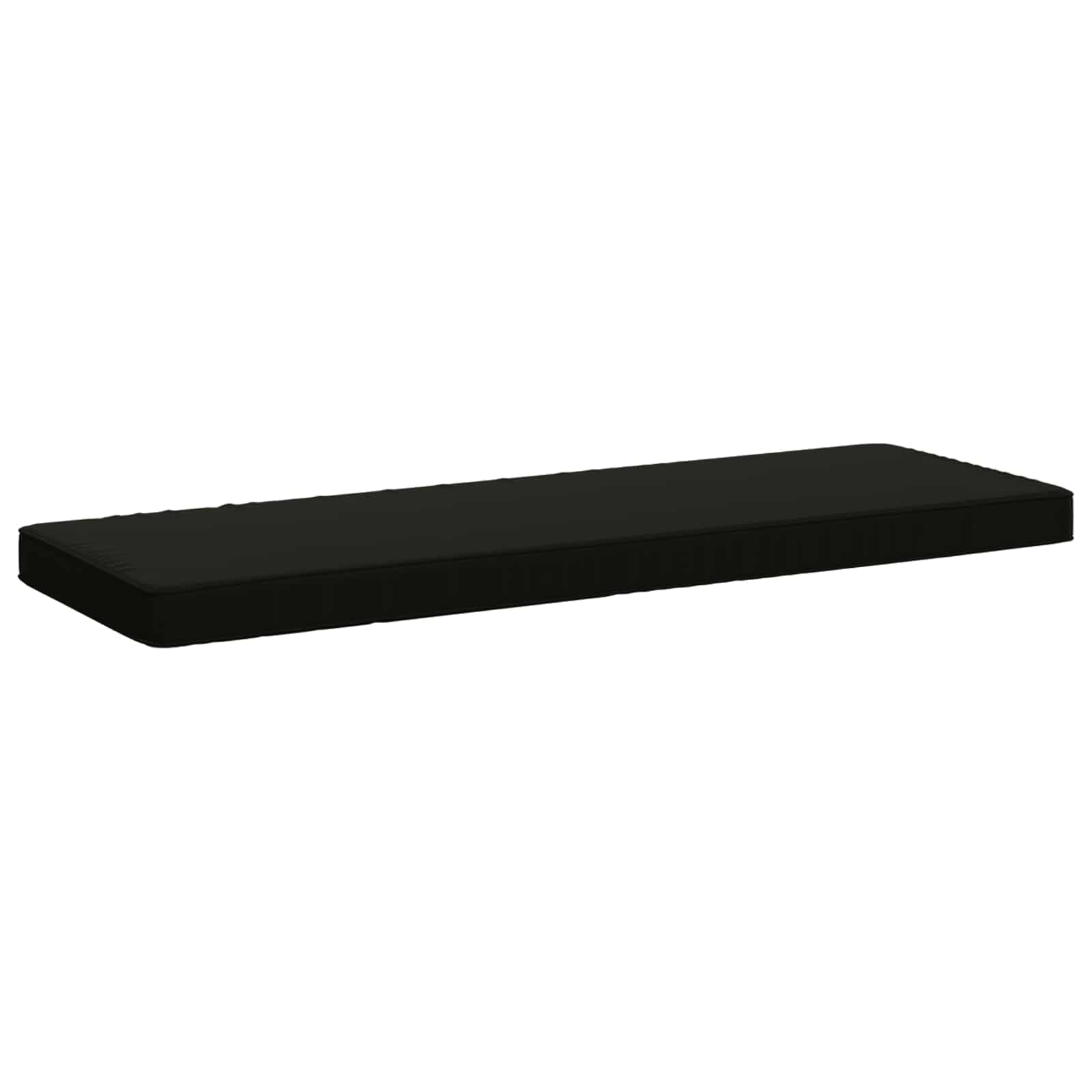 Cuscini per Panchina a 2 Pezzi VUGHT 2 pz 100% Poliestere Nero