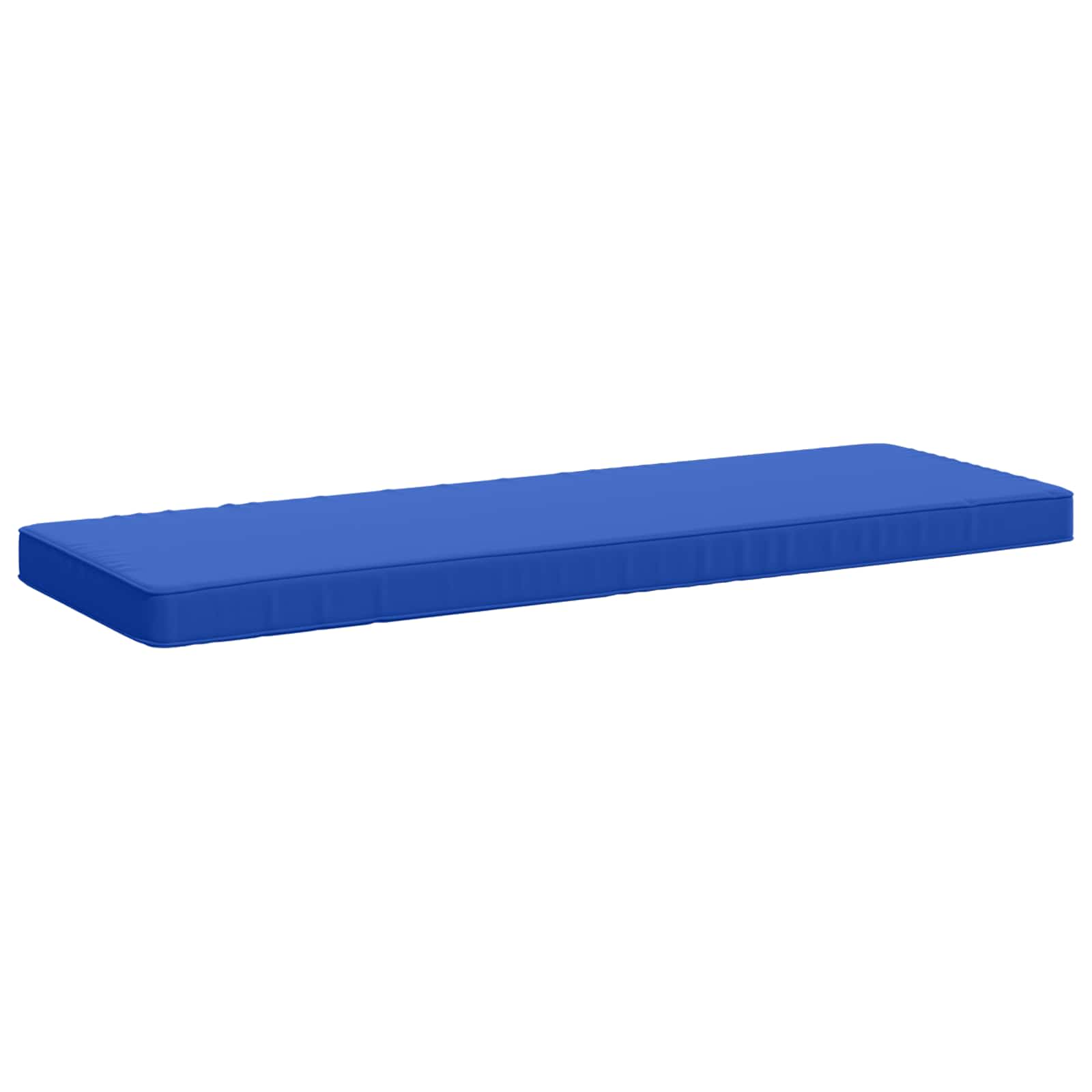 Cuscino per Panchina a 1 Pezzo VUGHT 100% Poliestere Blu Reale