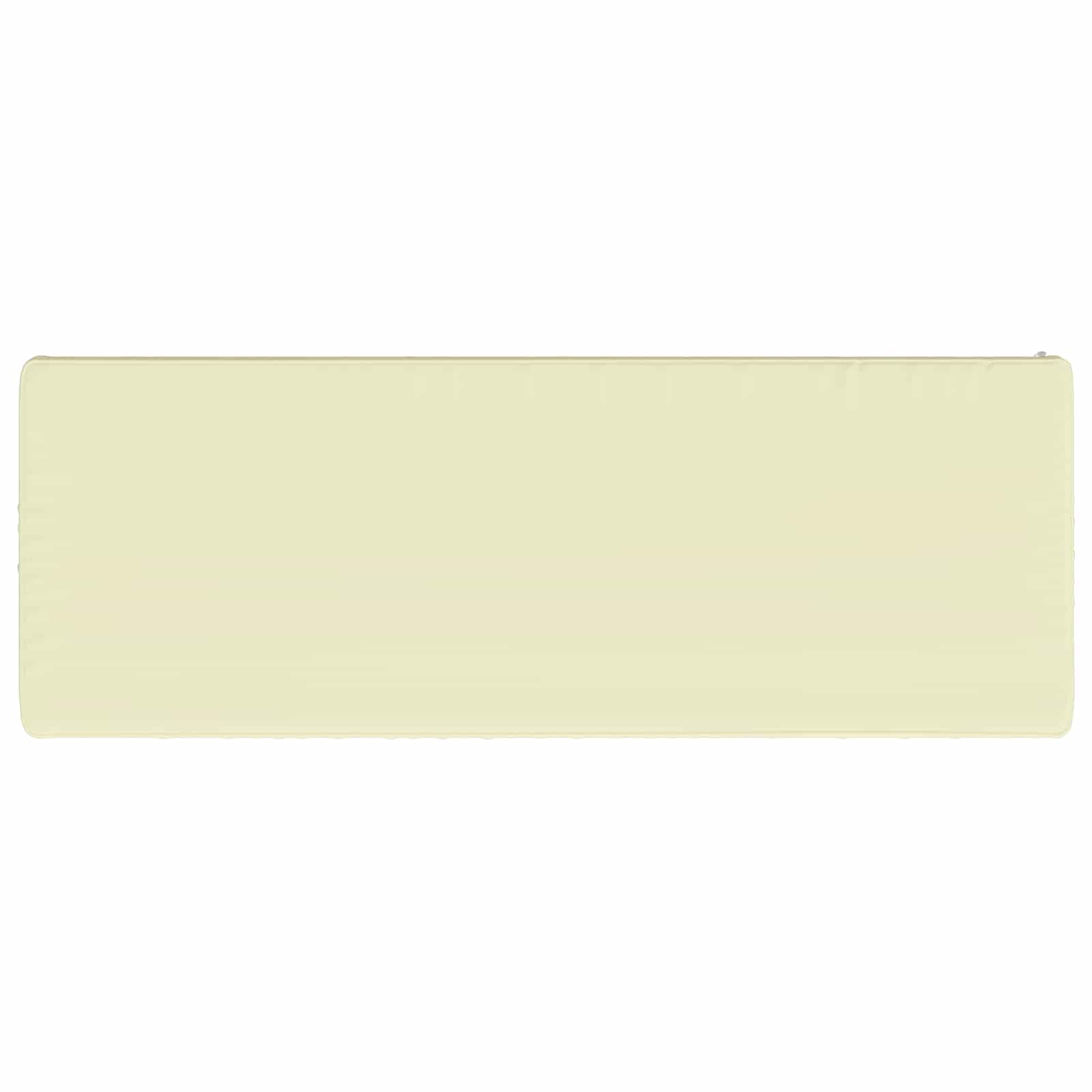 Cuscino per Panchina a 1 Pezzo VUGHT 100% Poliestere Crema