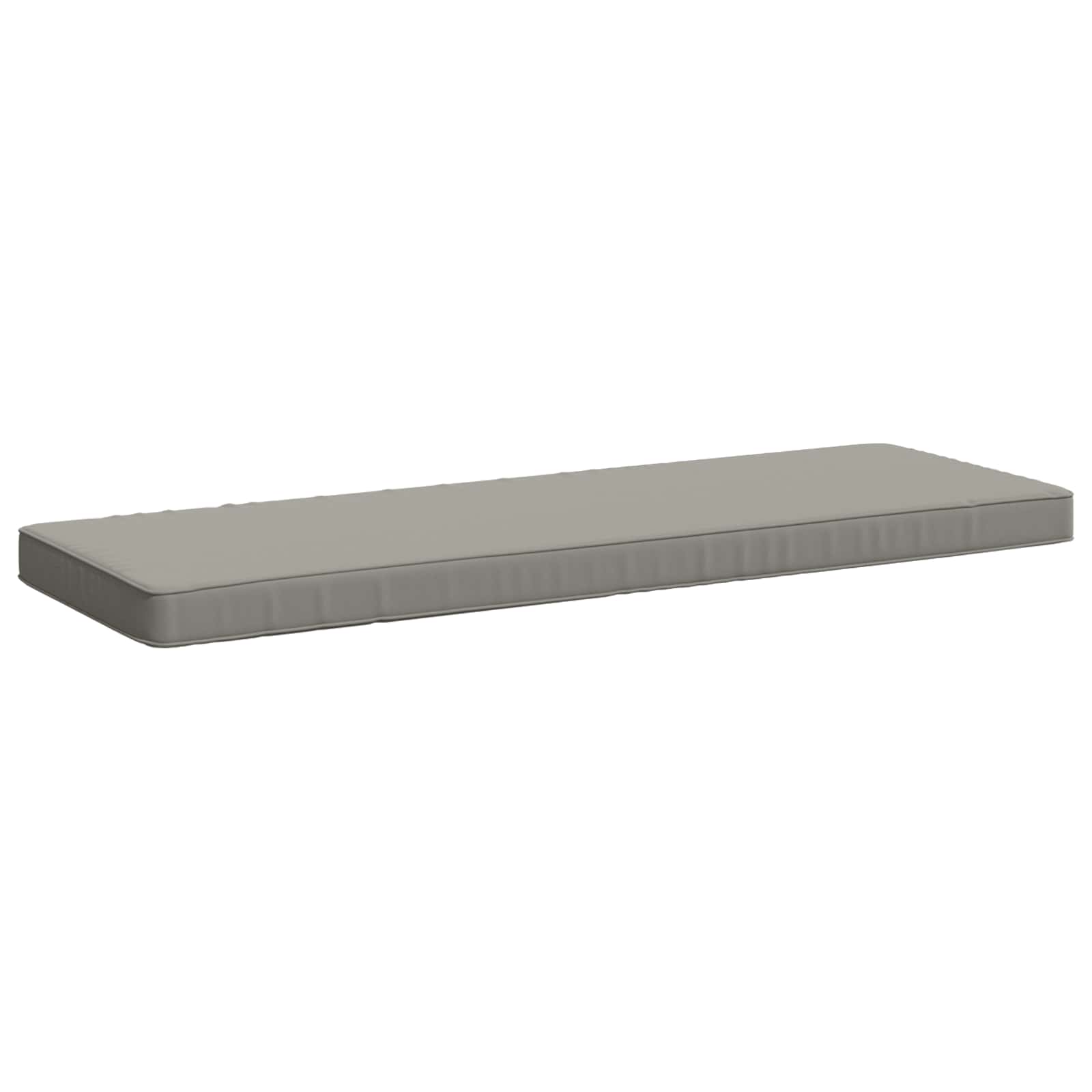 Cuscino per Panchina a 1 Pezzo VUGHT 100% Poliestere Grigio