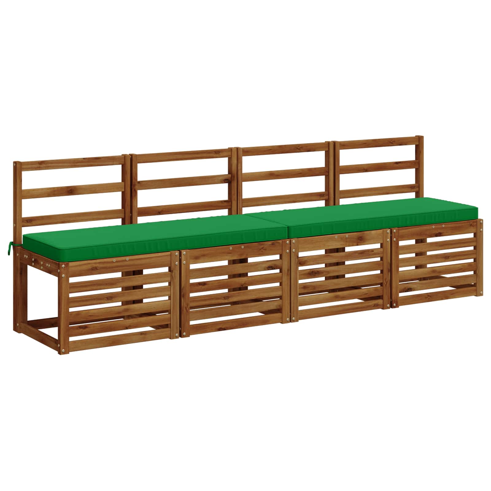 Cuscino per Panchina a 1 Pezzo VUGHT 100% Poliestere Verde
