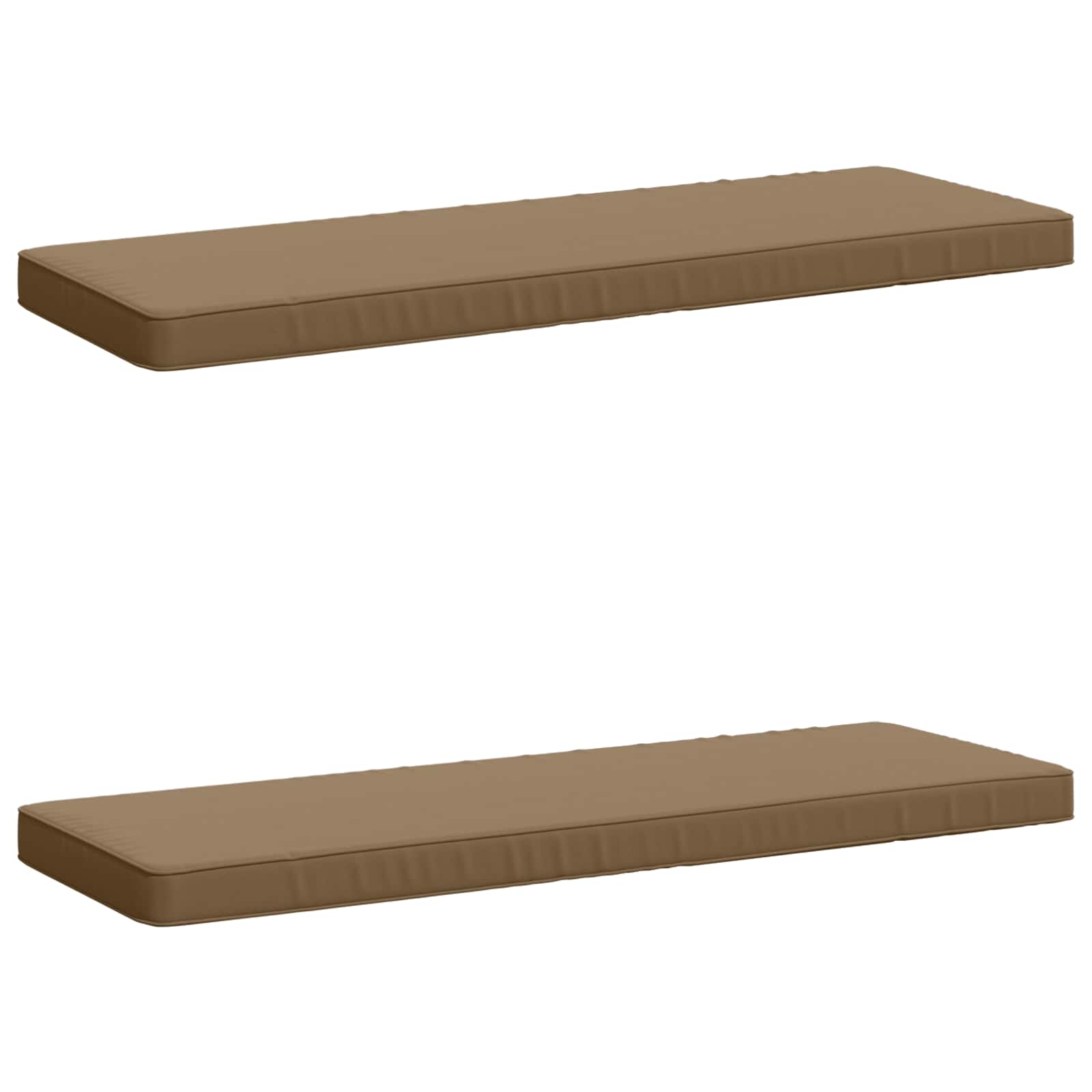 Cuscini per Panchina a 2 Pezzi VUGHT 2 pz 100% Poliestere